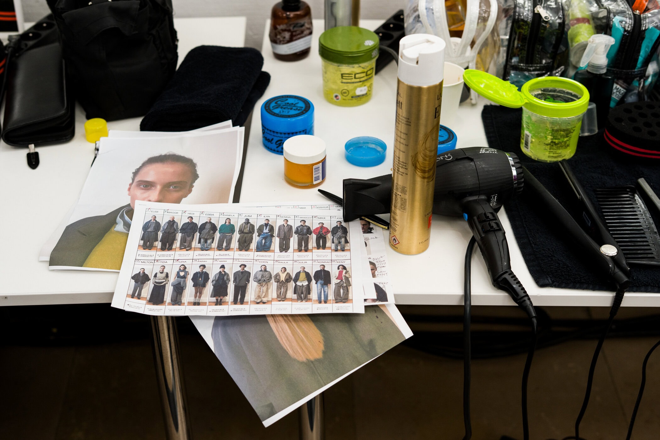 Ssstein Fall 2026 Men’s Fashion Show Backstage