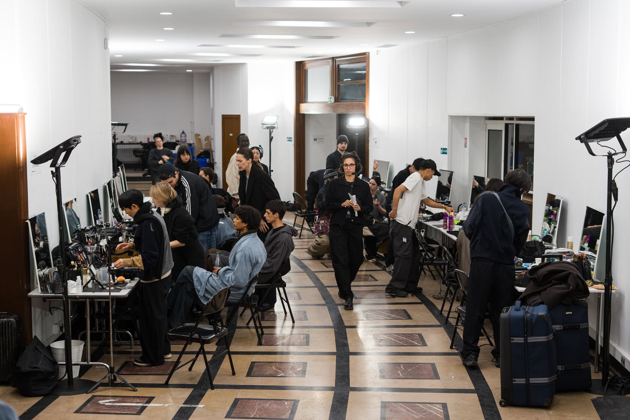 Ssstein Fall 2026 Men’s Fashion Show Backstage