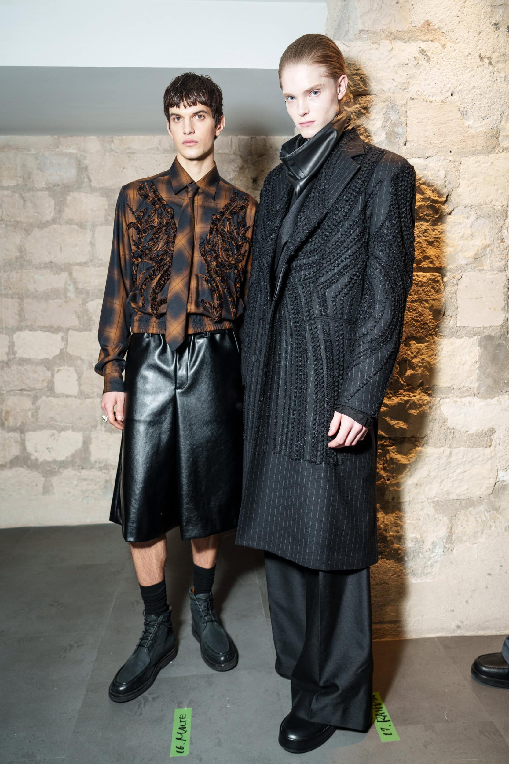 Taakk Fall 2026 Men’s Fashion Show Backstage