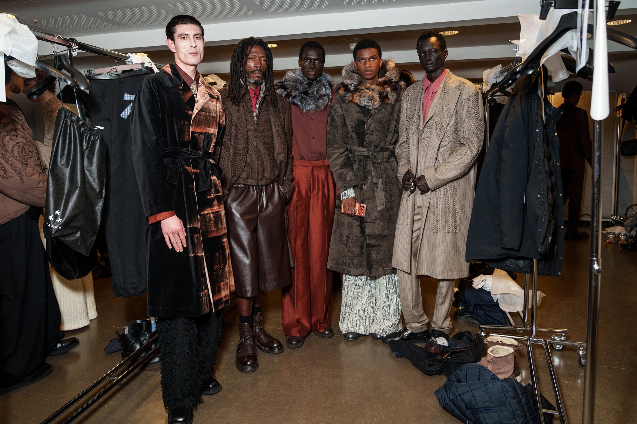 Taakk Fall 2026 Men’s Fashion Show Backstage