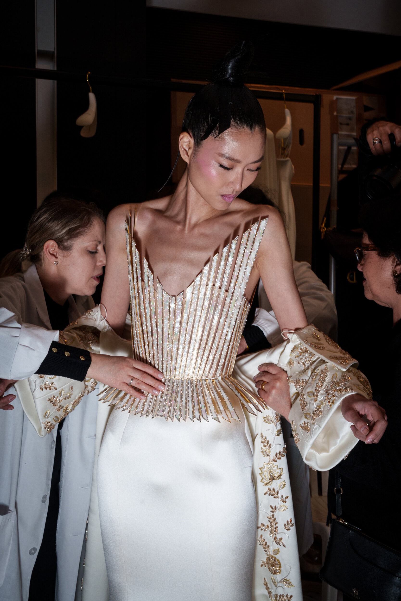 Tamara Ralph Spring 2026 Couture Fashion Show Backstage