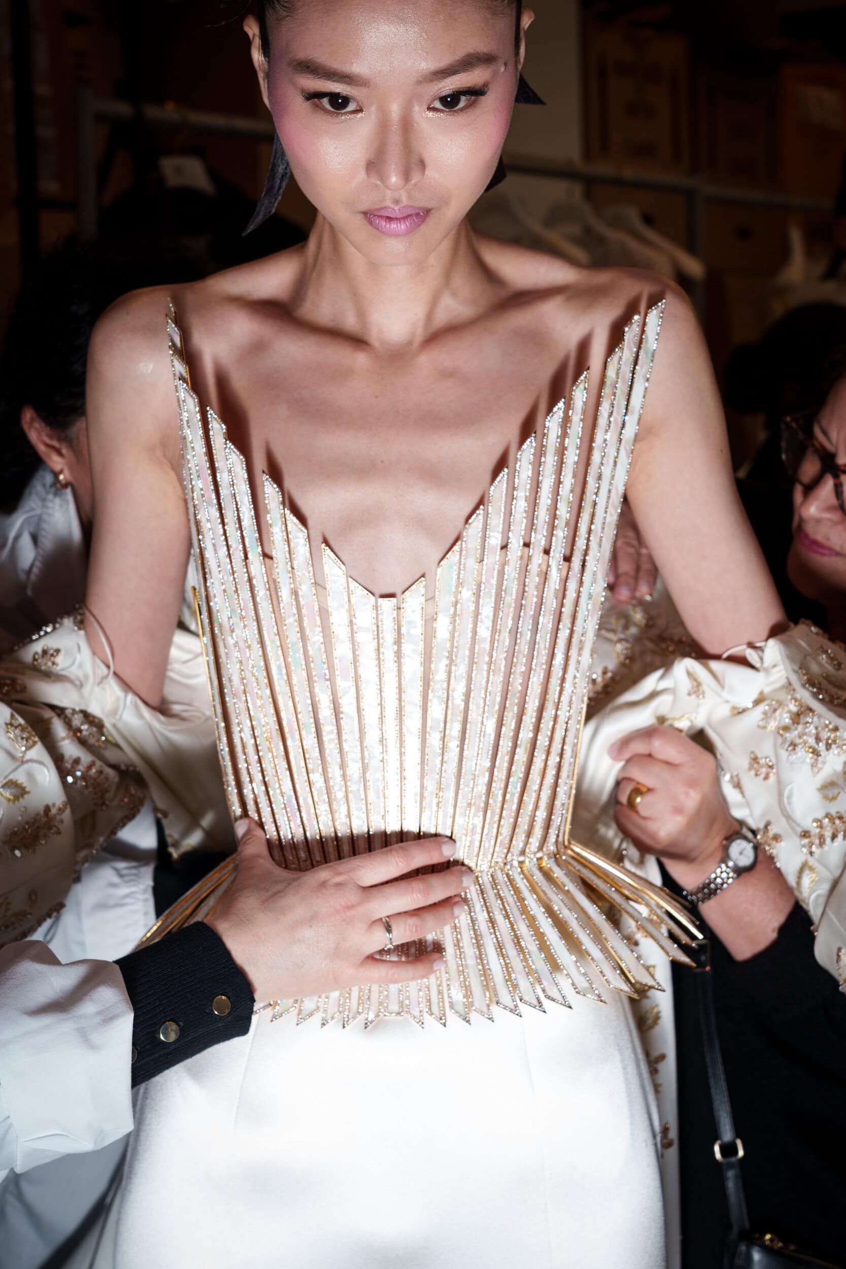 Tamara Ralph Spring 2026 Couture Fashion Show Backstage