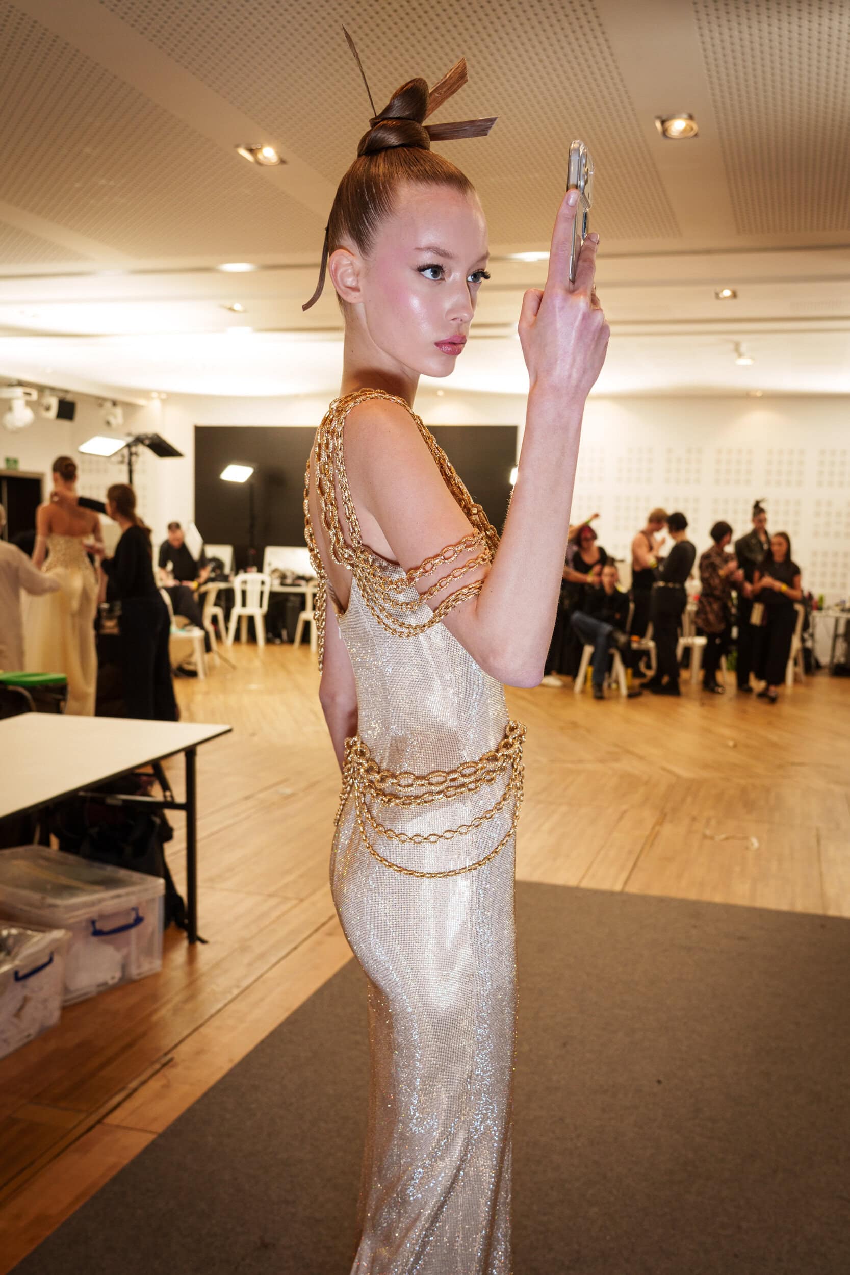 Tamara Ralph Spring 2026 Couture Fashion Show Backstage
