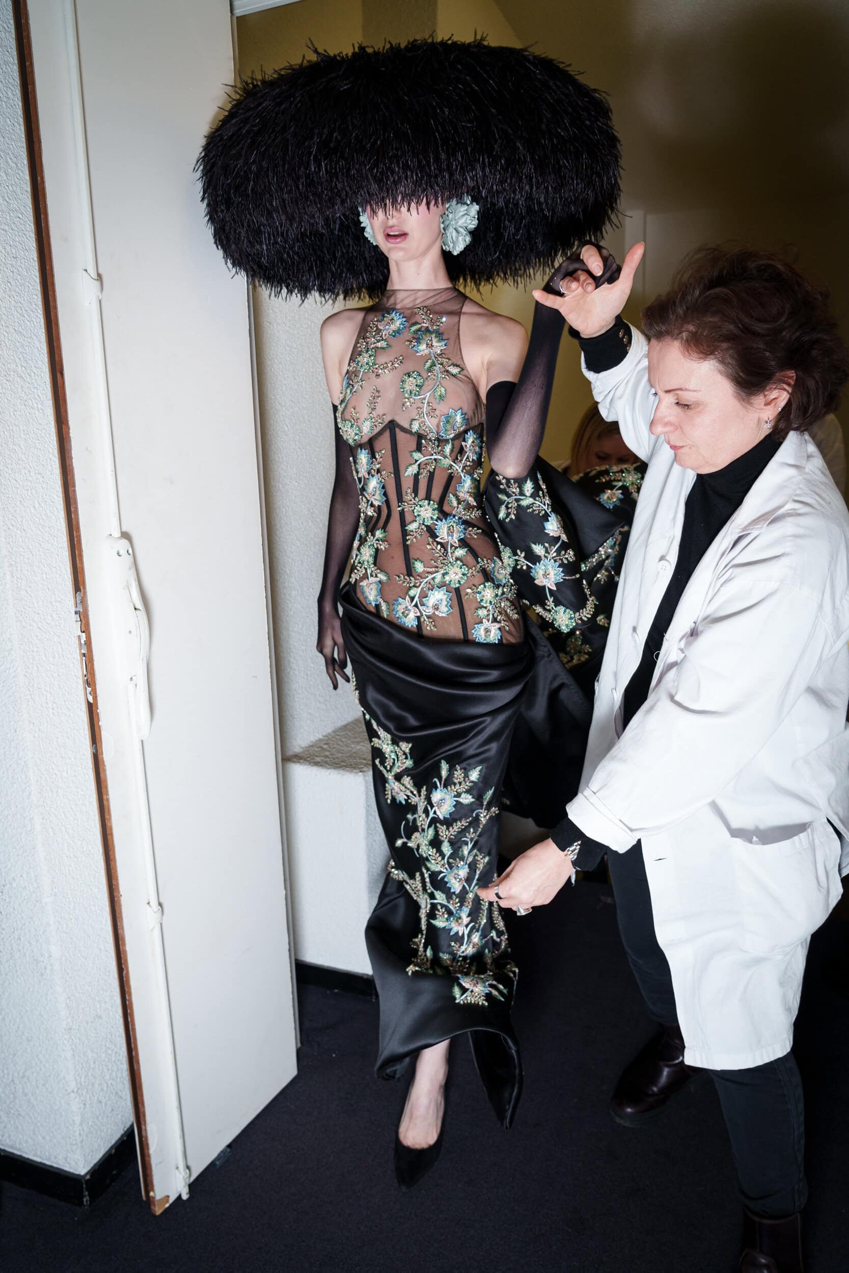 Tamara Ralph Spring 2026 Couture Fashion Show Backstage