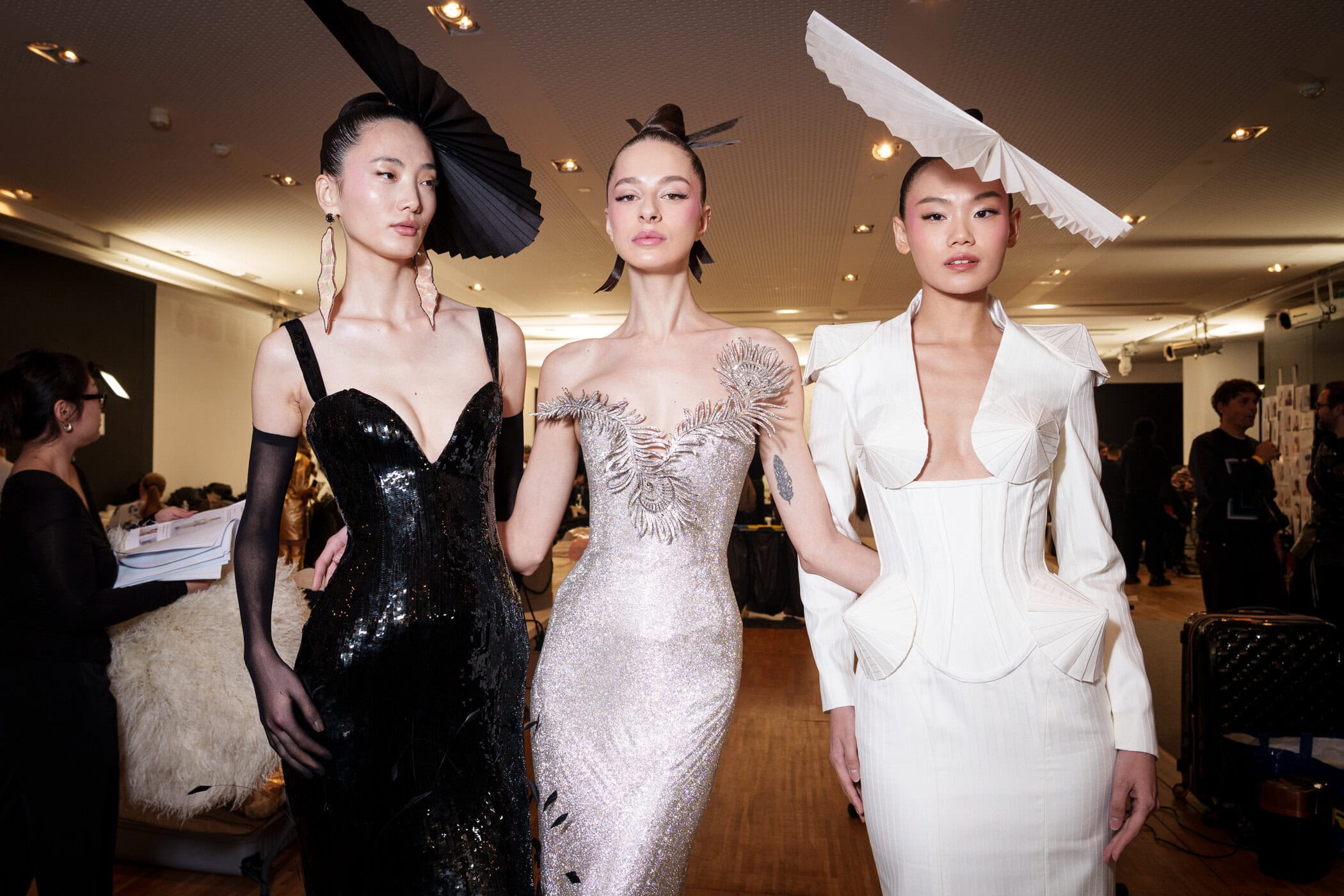 Tamara Ralph Spring 2026 Couture Fashion Show Backstage