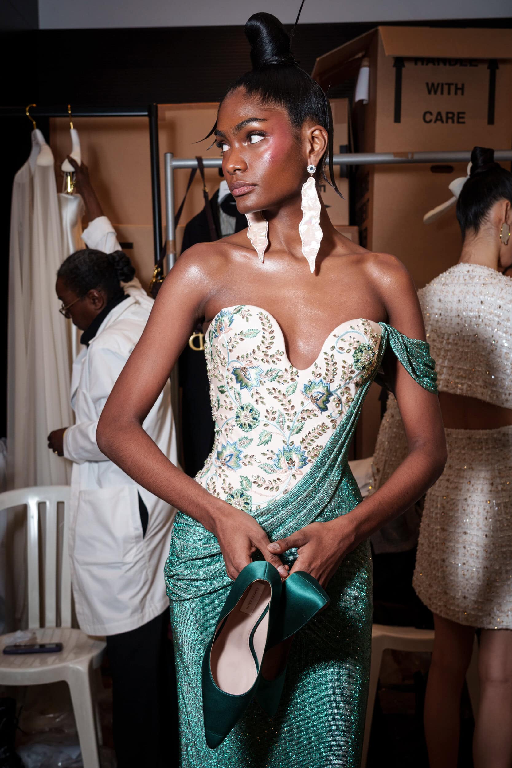 Tamara Ralph Spring 2026 Couture Fashion Show Backstage
