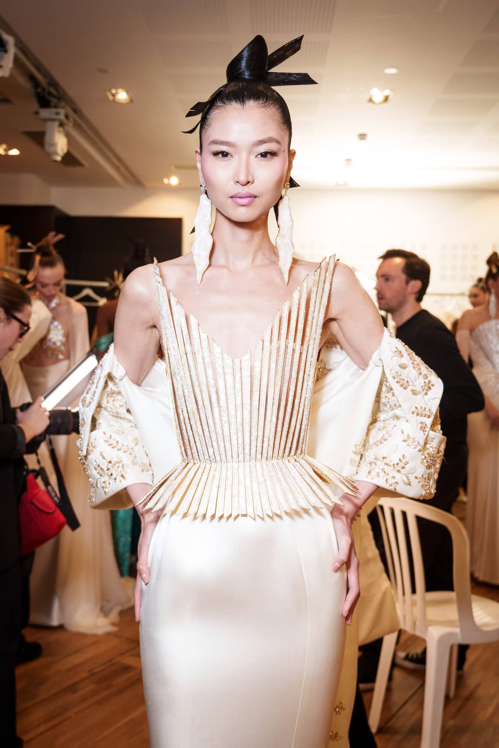 Tamara Ralph Spring 2026 Couture Fashion Show Backstage