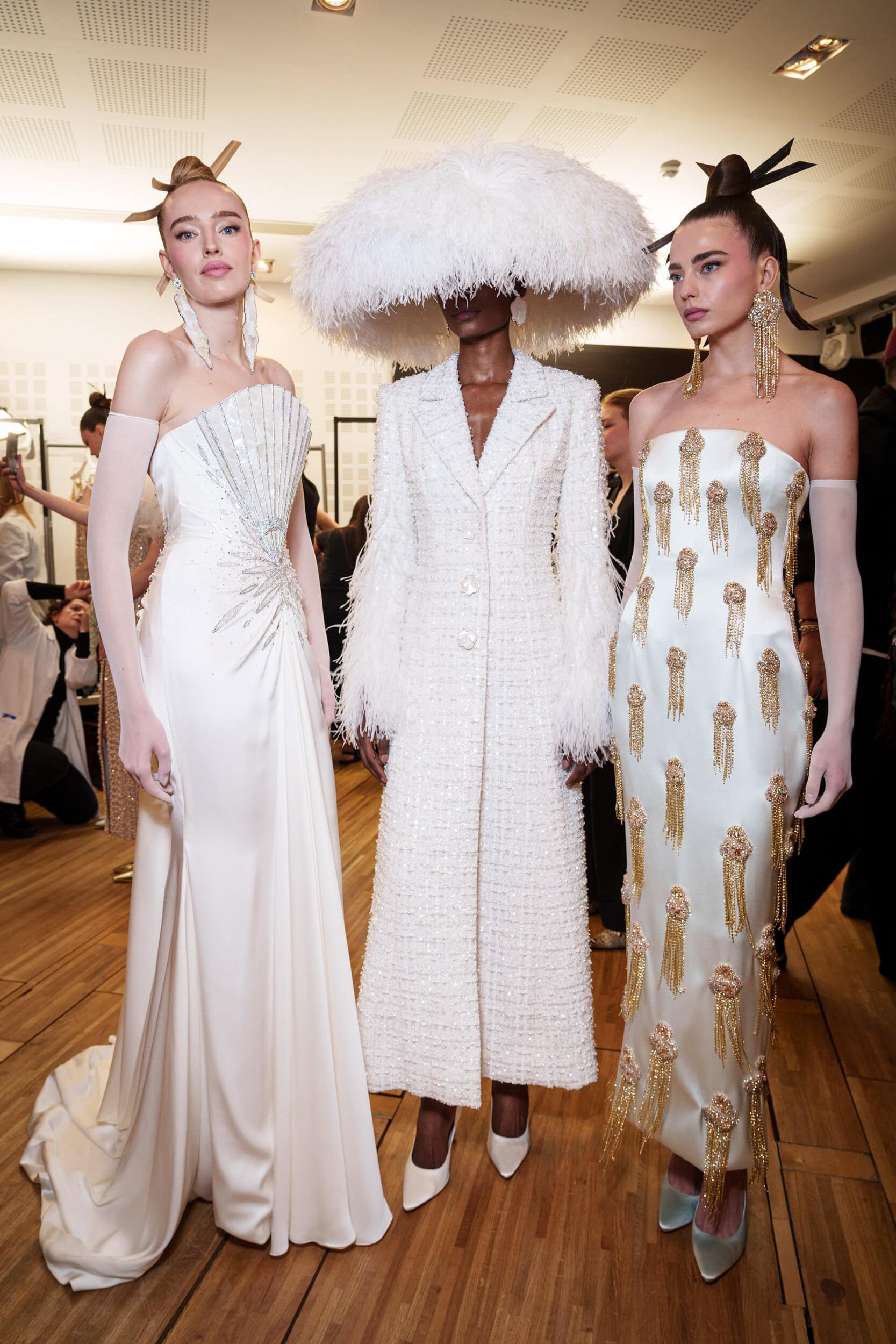 Tamara Ralph Spring 2026 Couture Fashion Show Backstage
