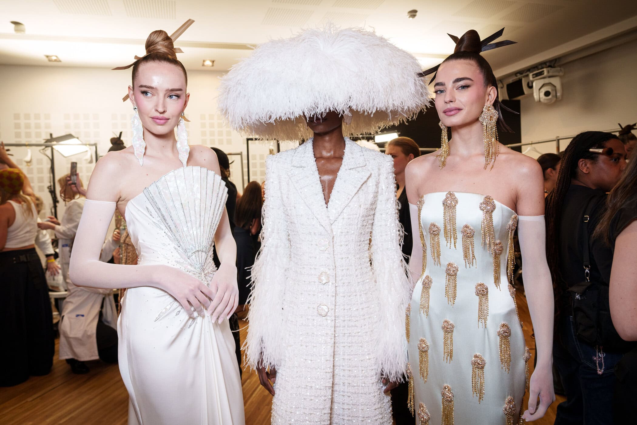 Tamara Ralph Spring 2026 Couture Fashion Show Backstage