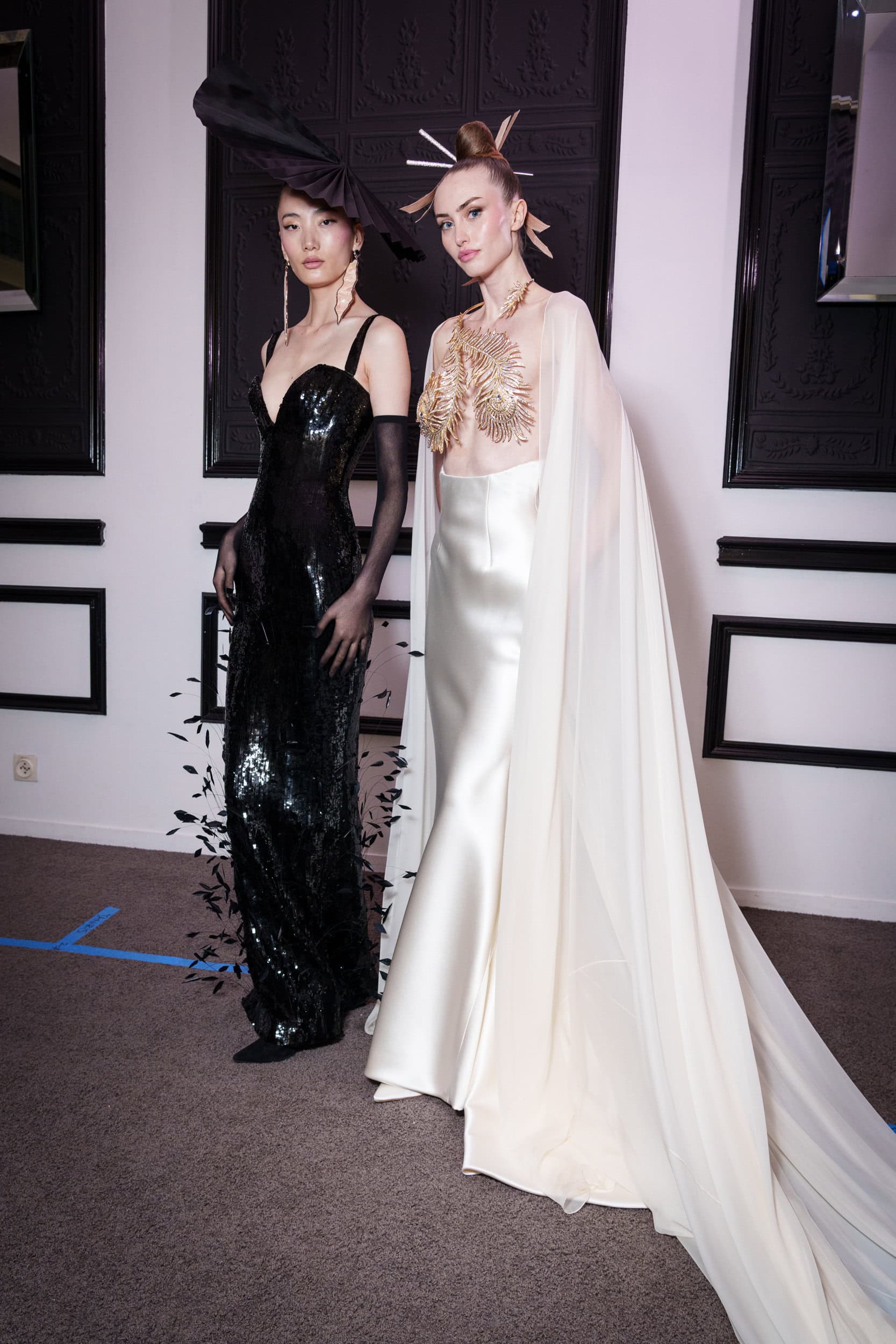 Tamara Ralph Spring 2026 Couture Fashion Show Backstage