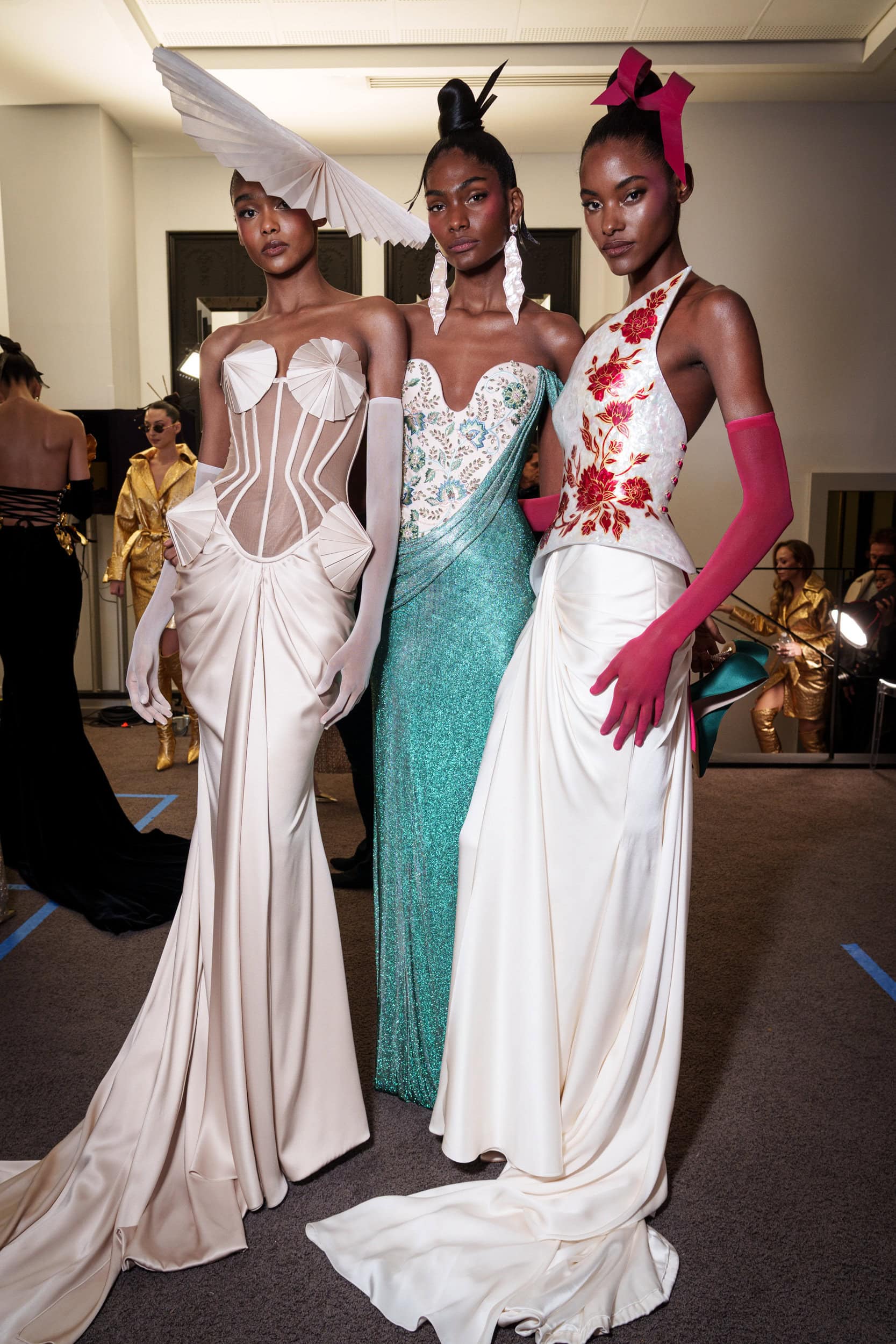 Tamara Ralph Spring 2026 Couture Fashion Show Backstage