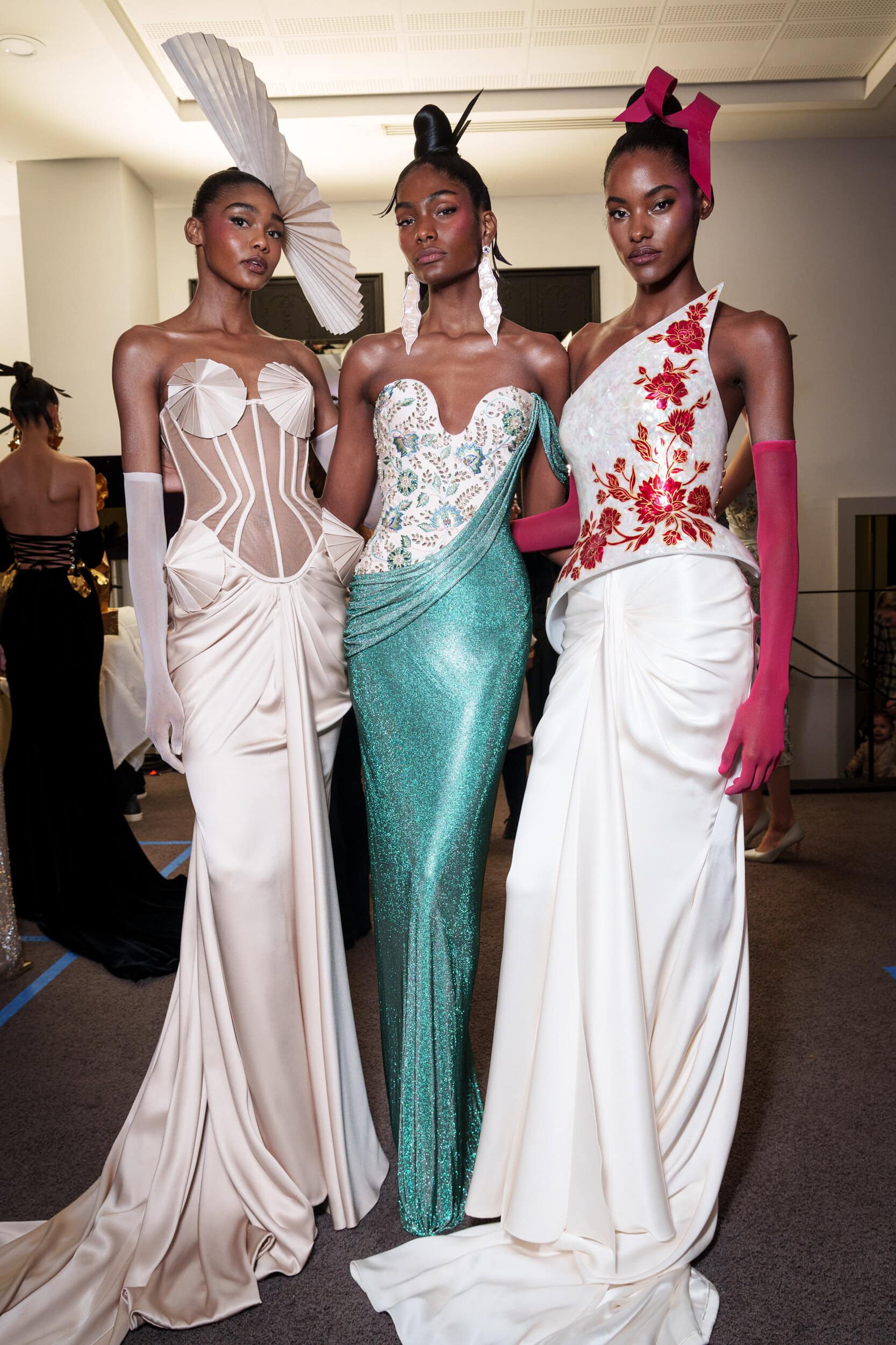 Tamara Ralph Spring 2026 Couture Fashion Show Backstage