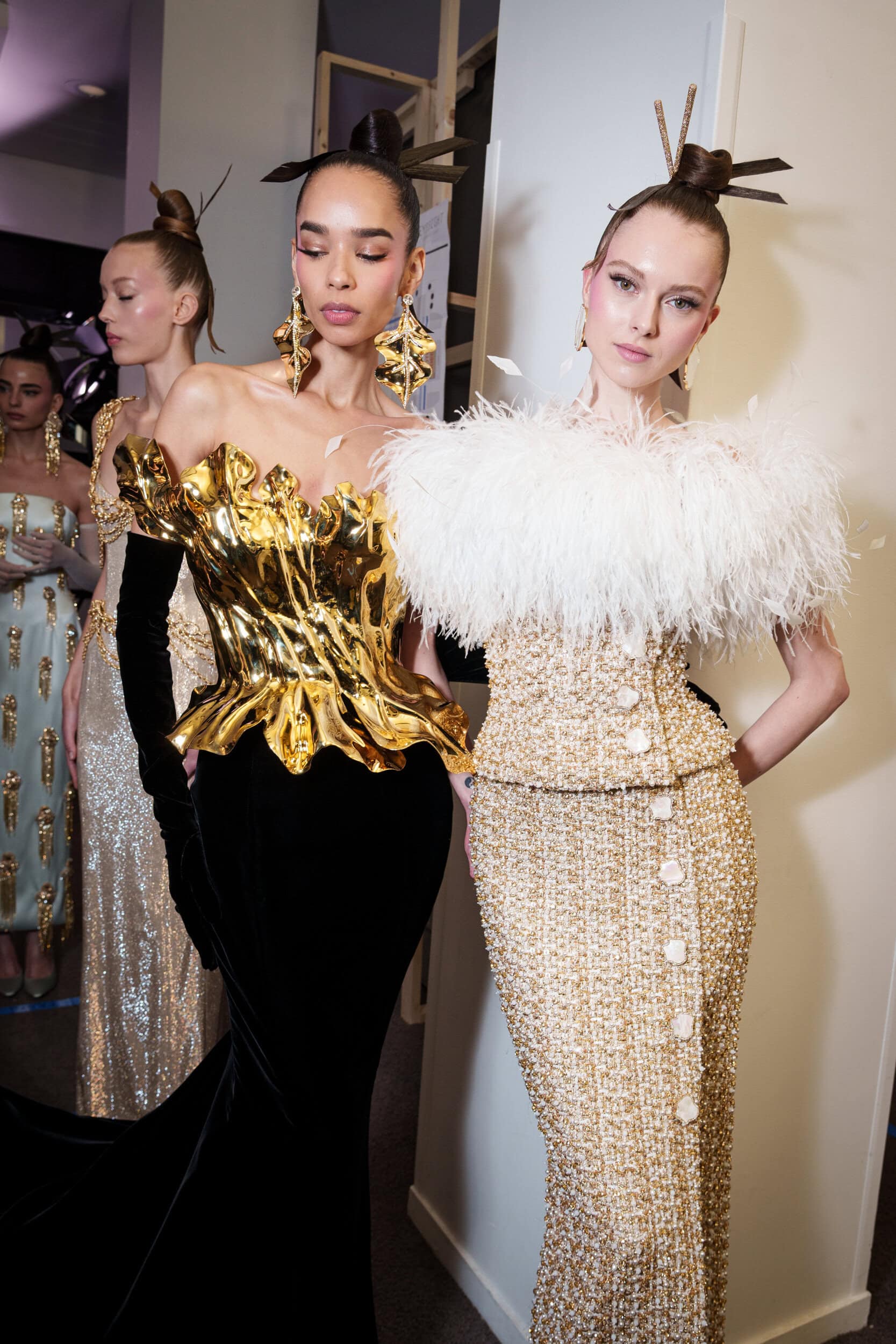 Tamara Ralph Spring 2026 Couture Fashion Show Backstage