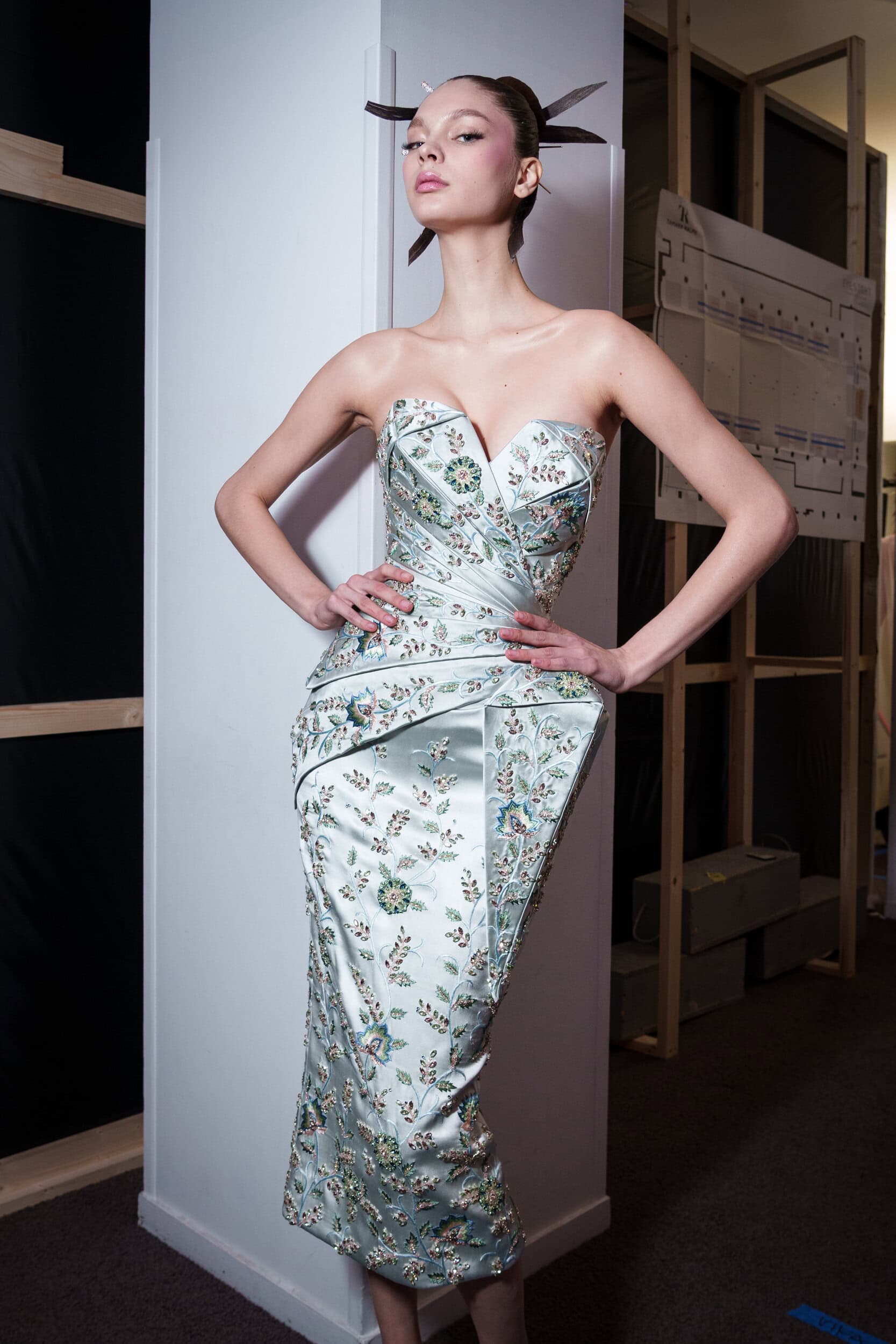 Tamara Ralph Spring 2026 Couture Fashion Show Backstage
