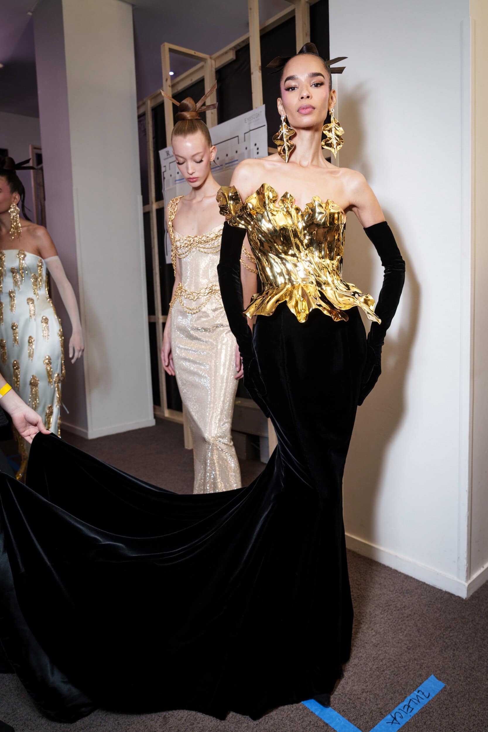 Tamara Ralph Spring 2026 Couture Fashion Show Backstage