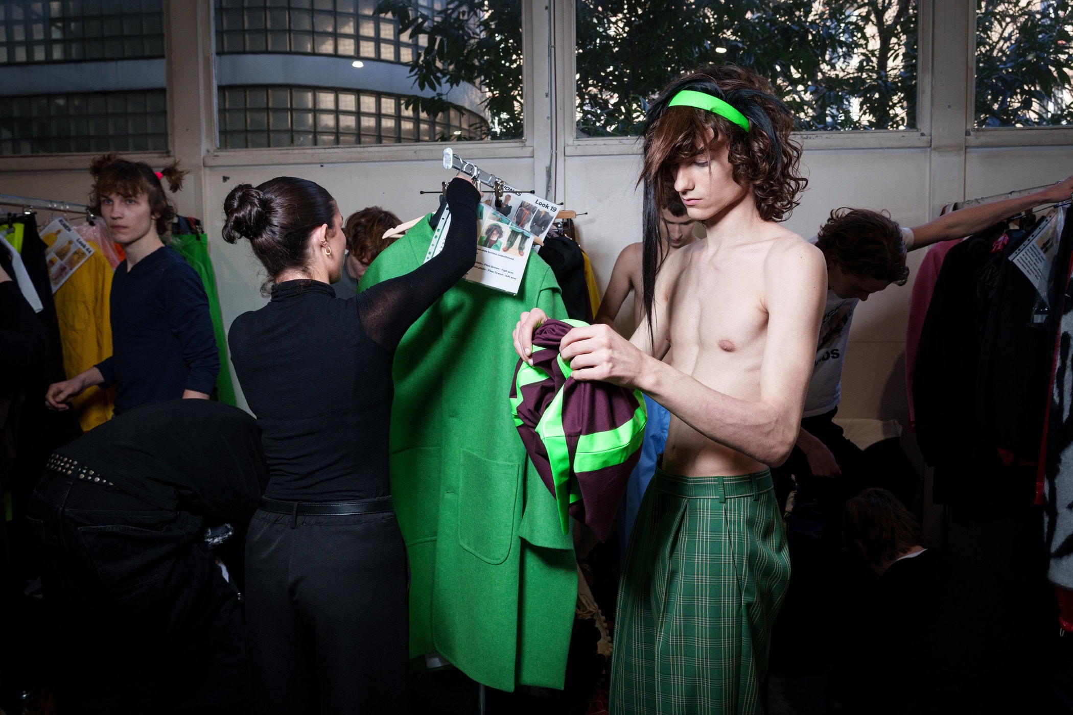 Walter Van Beirendonck Fall 2026 Men’s Fashion Show Backstage