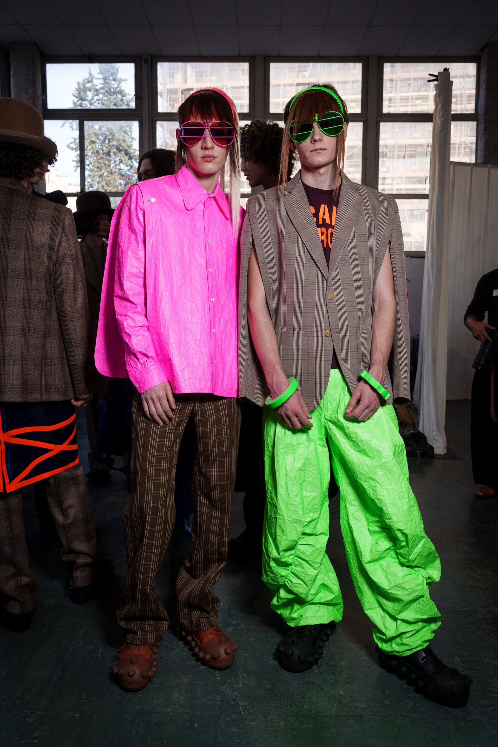 Walter Van Beirendonck Fall 2026 Men’s Fashion Show Backstage