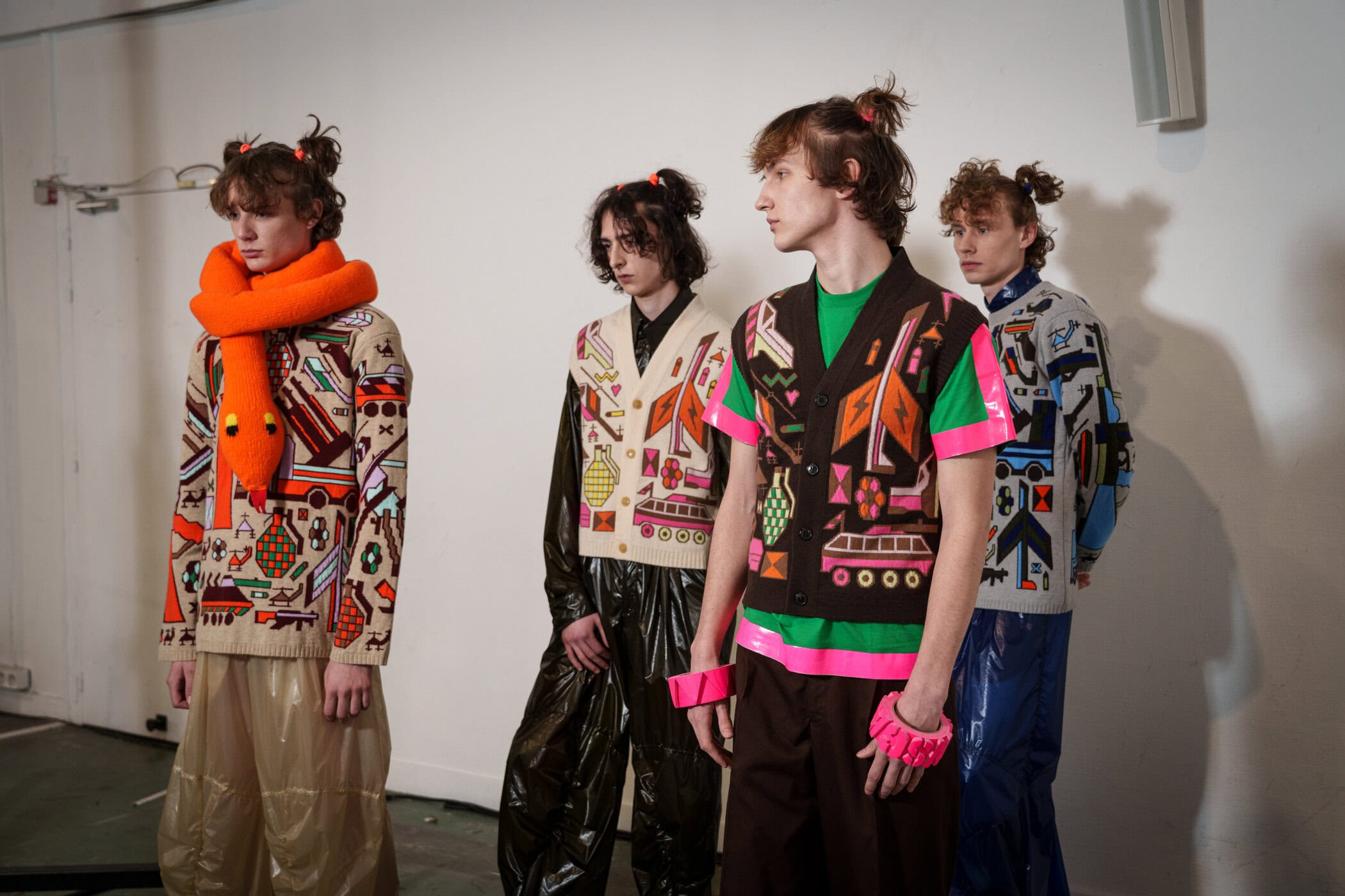 Walter Van Beirendonck Fall 2026 Men’s Fashion Show Backstage