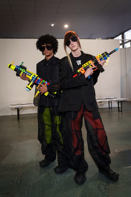 Walter Van Beirendonck Fall 2026 Men’s Fashion Show Backstage