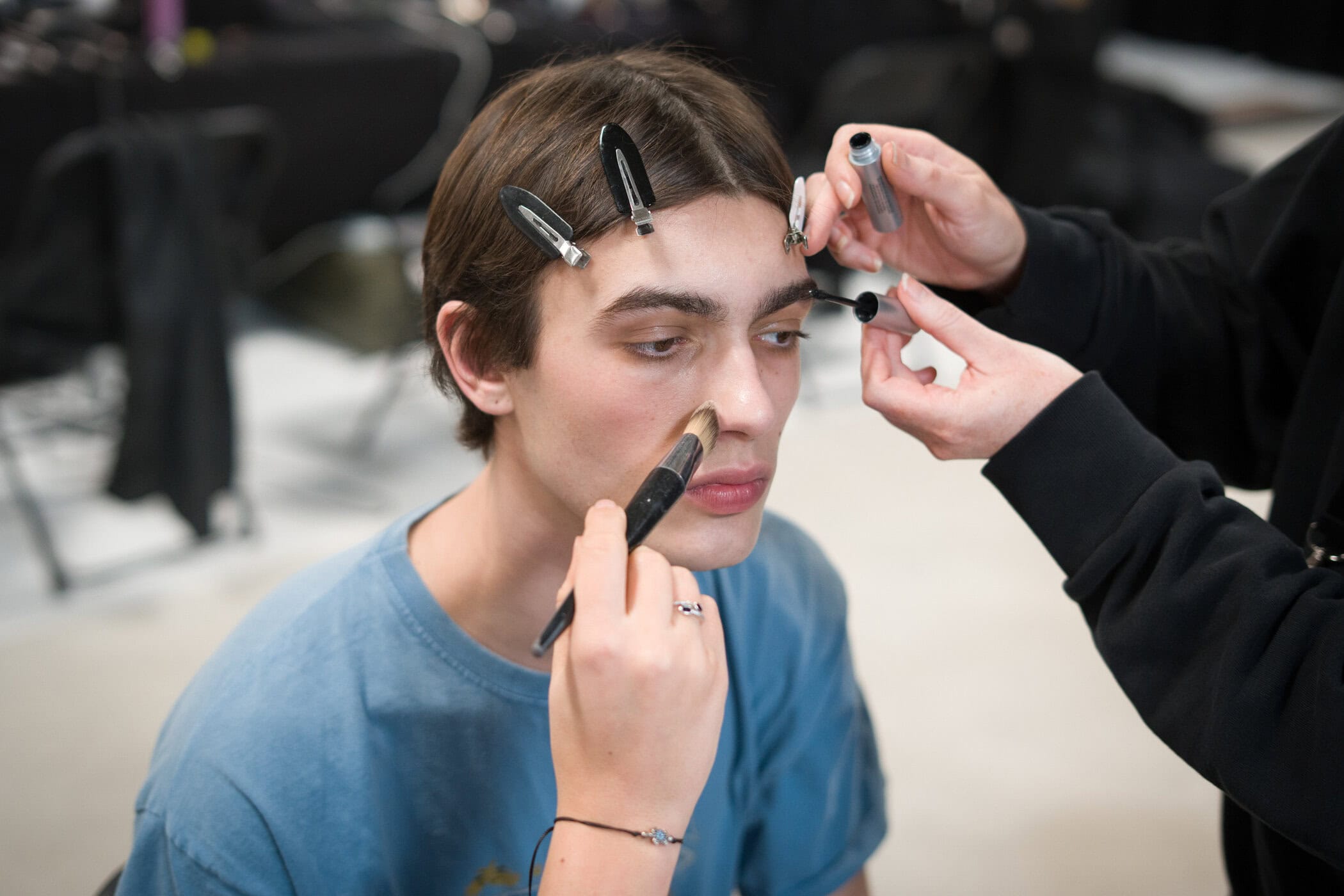 Dries Van Noten Fall 2026 Men’s Fashion Show Backstage