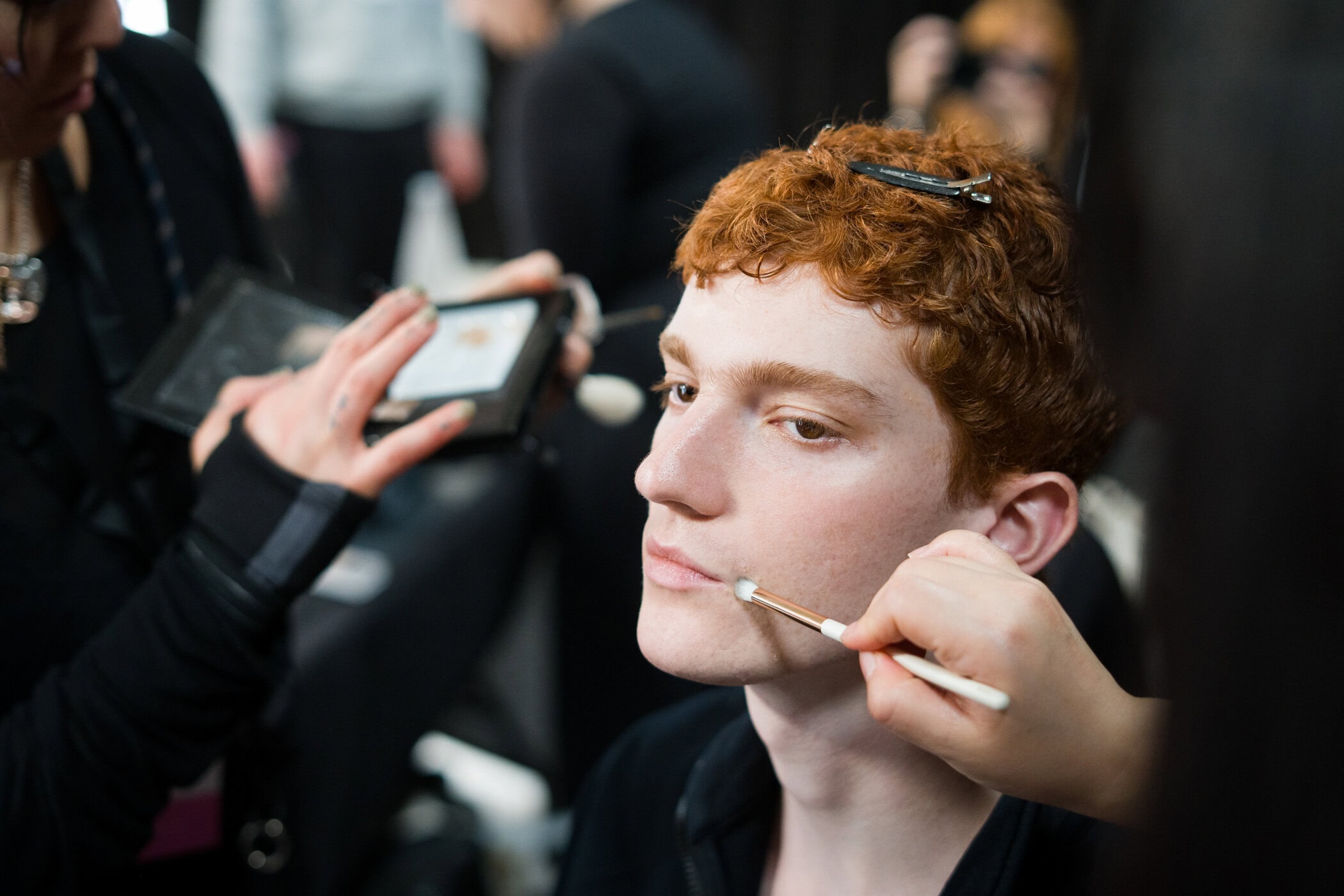 Dries Van Noten Fall 2026 Men’s Fashion Show Backstage