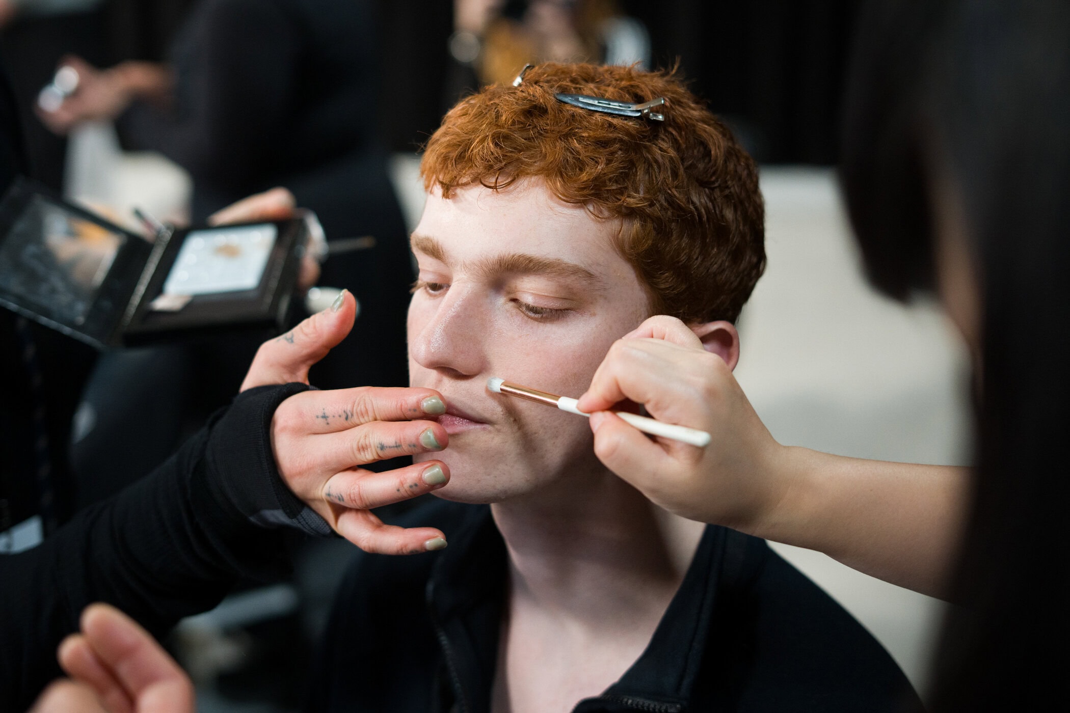 Dries Van Noten Fall 2026 Men’s Fashion Show Backstage