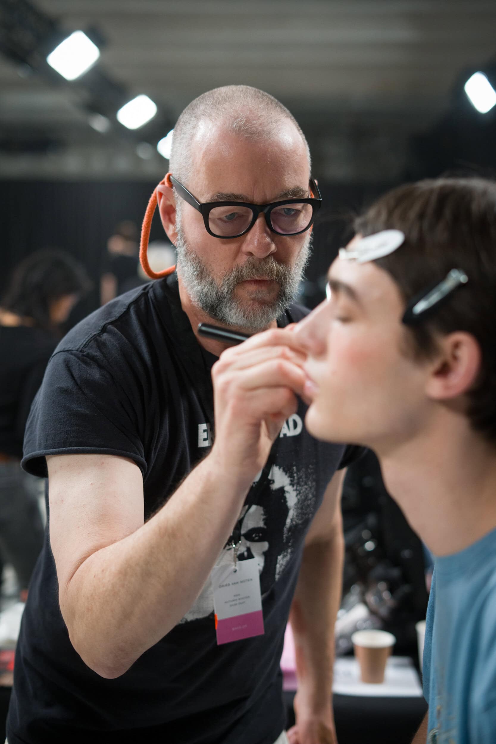 Dries Van Noten Fall 2026 Men’s Fashion Show Backstage