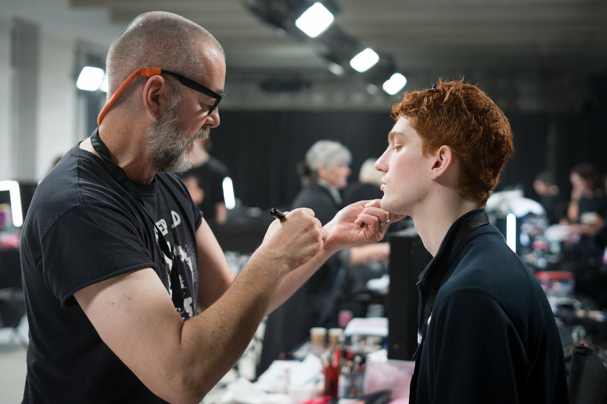 Dries Van Noten Fall 2026 Men’s Fashion Show Backstage