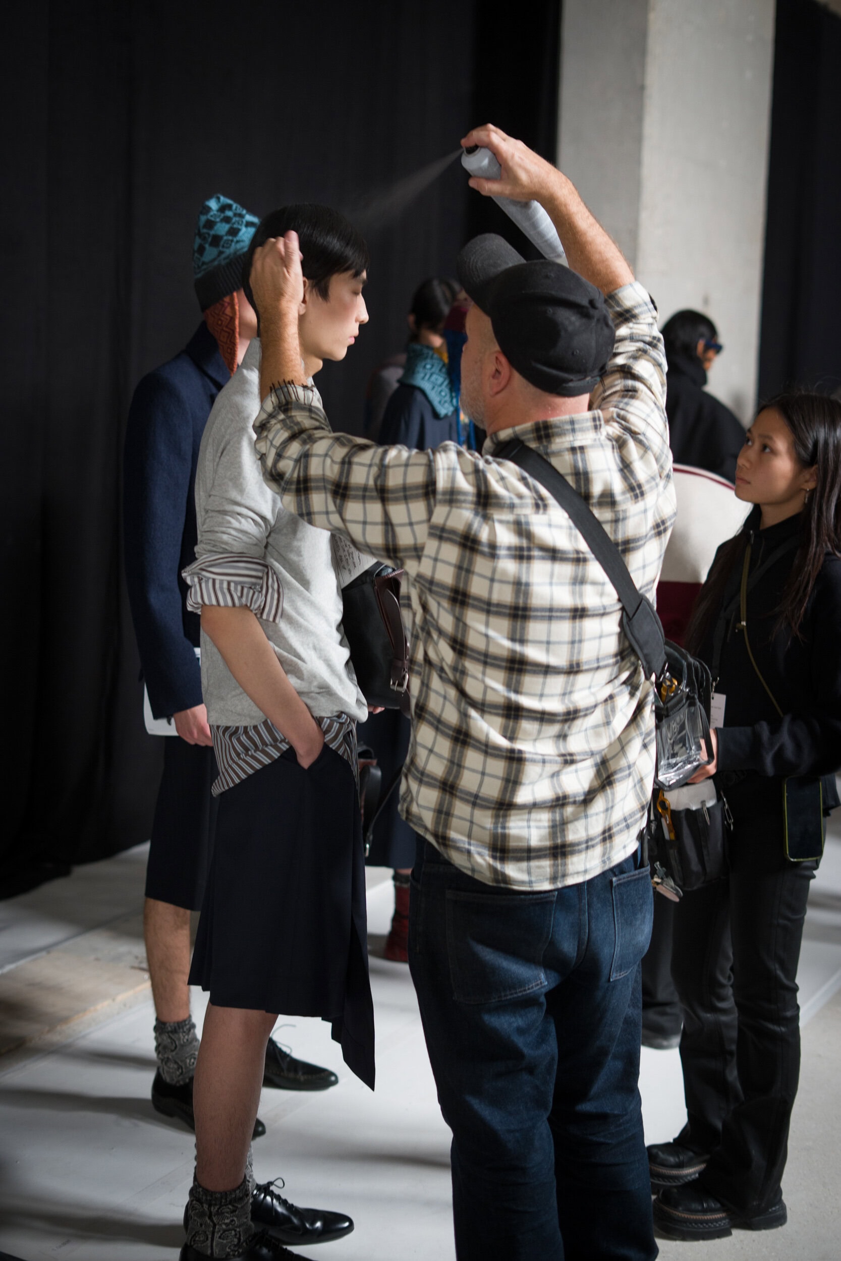 Dries Van Noten Fall 2026 Men’s Fashion Show Backstage