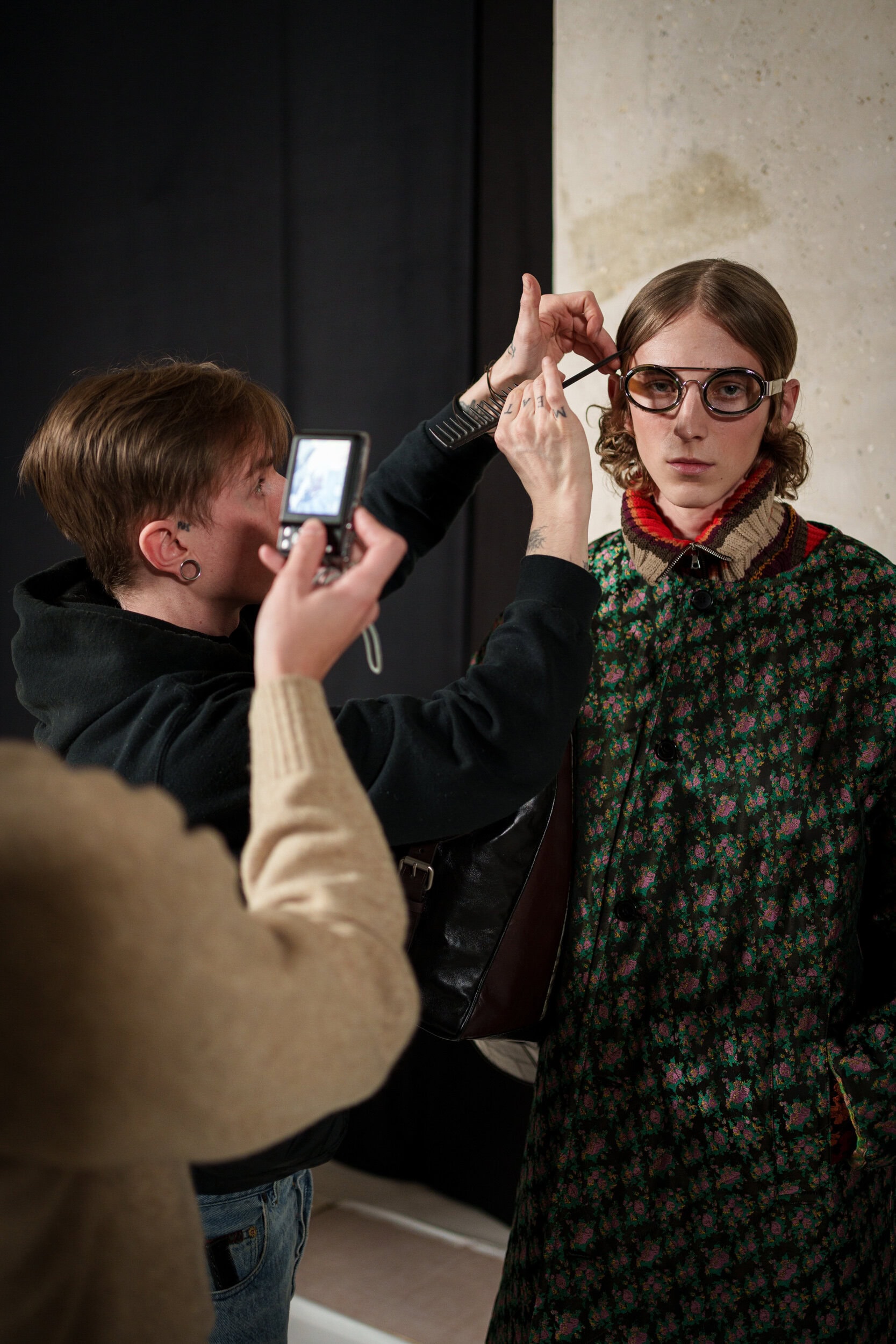 Dries Van Noten Fall 2026 Men’s Fashion Show Backstage