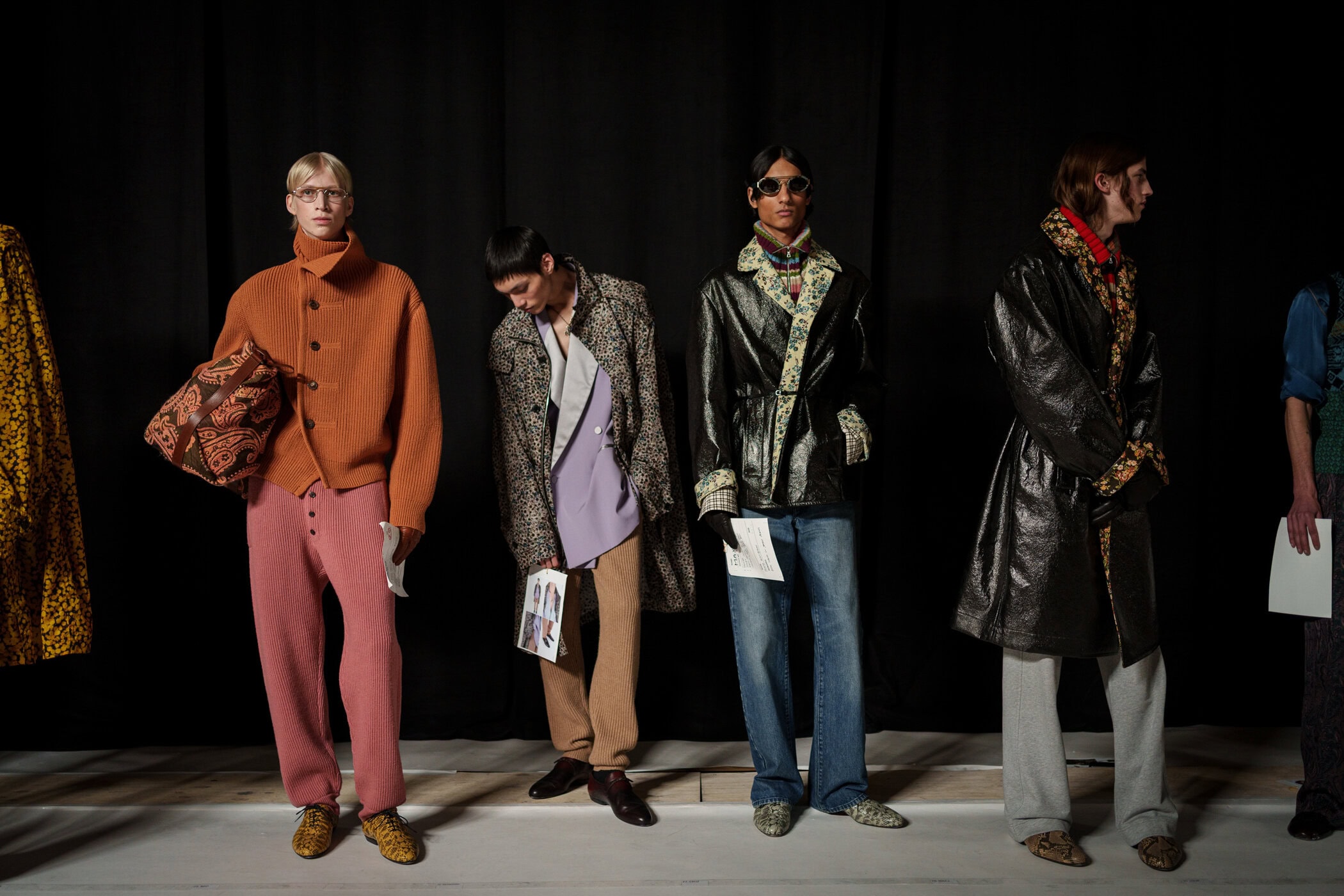 Dries Van Noten Fall 2026 Men’s Fashion Show Backstage