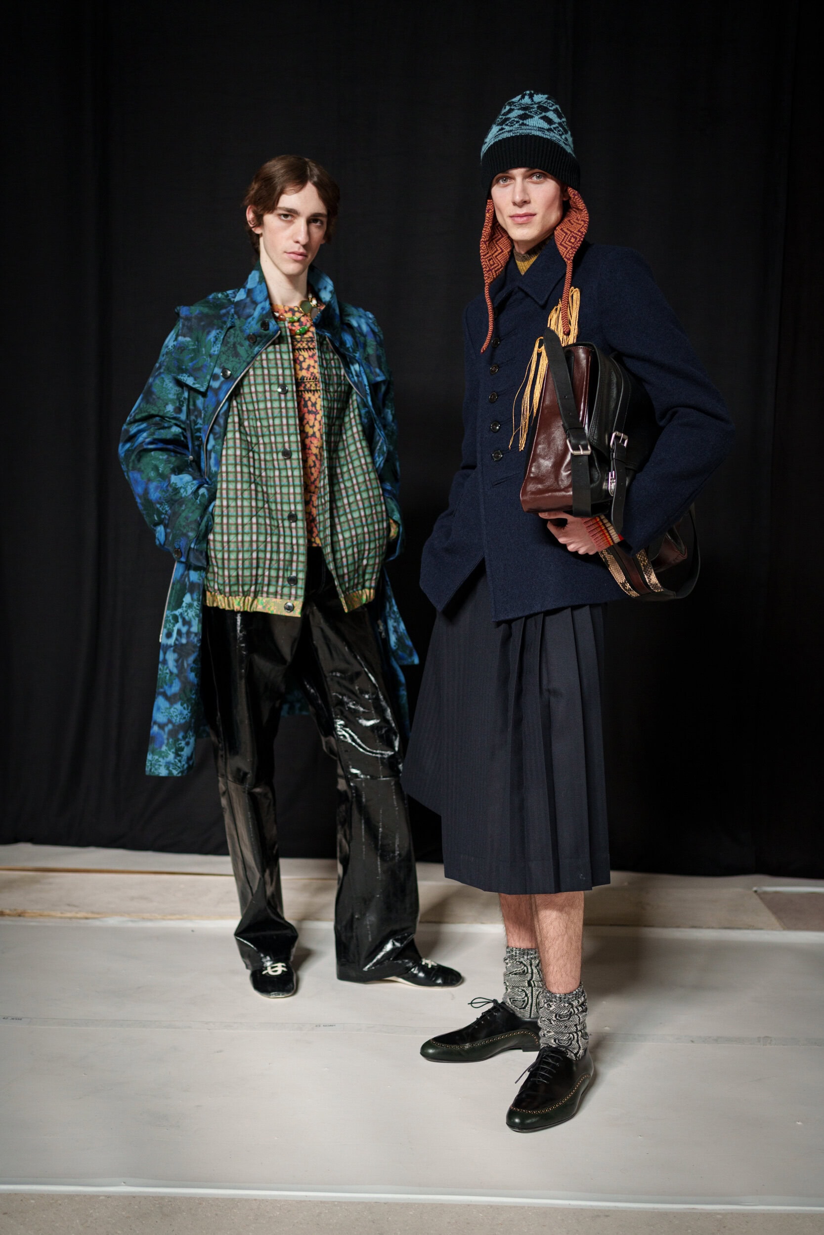 Dries Van Noten Fall 2026 Men’s Fashion Show Backstage