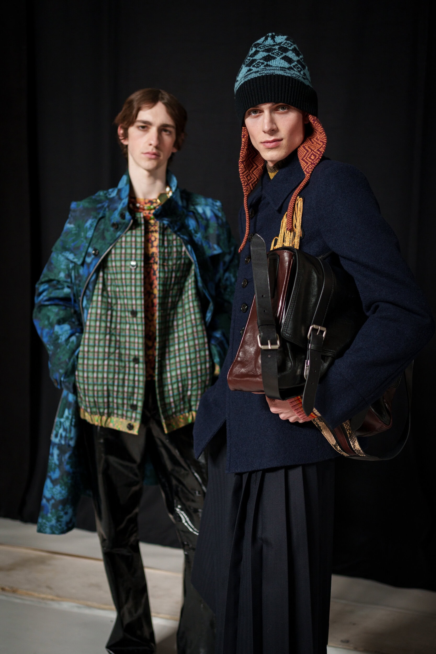 Dries Van Noten Fall 2026 Men’s Fashion Show Backstage