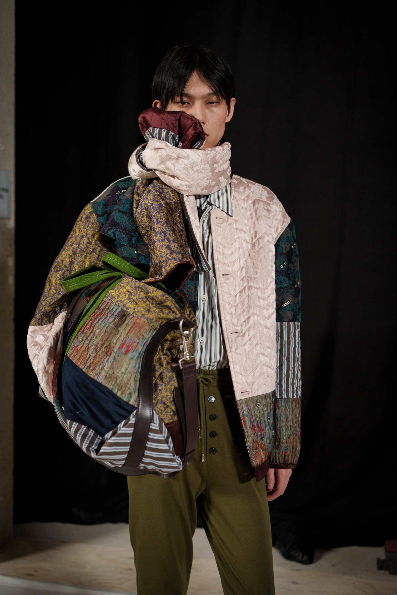 Dries Van Noten Fall 2026 Men’s Fashion Show Backstage