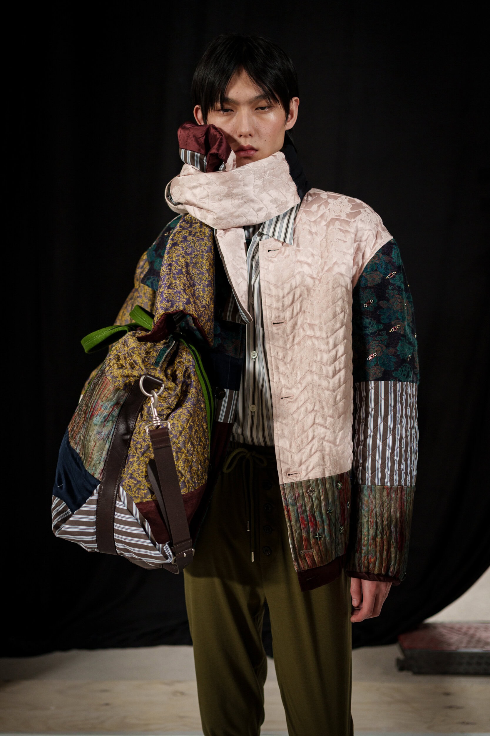 Dries Van Noten Fall 2026 Men’s Fashion Show Backstage