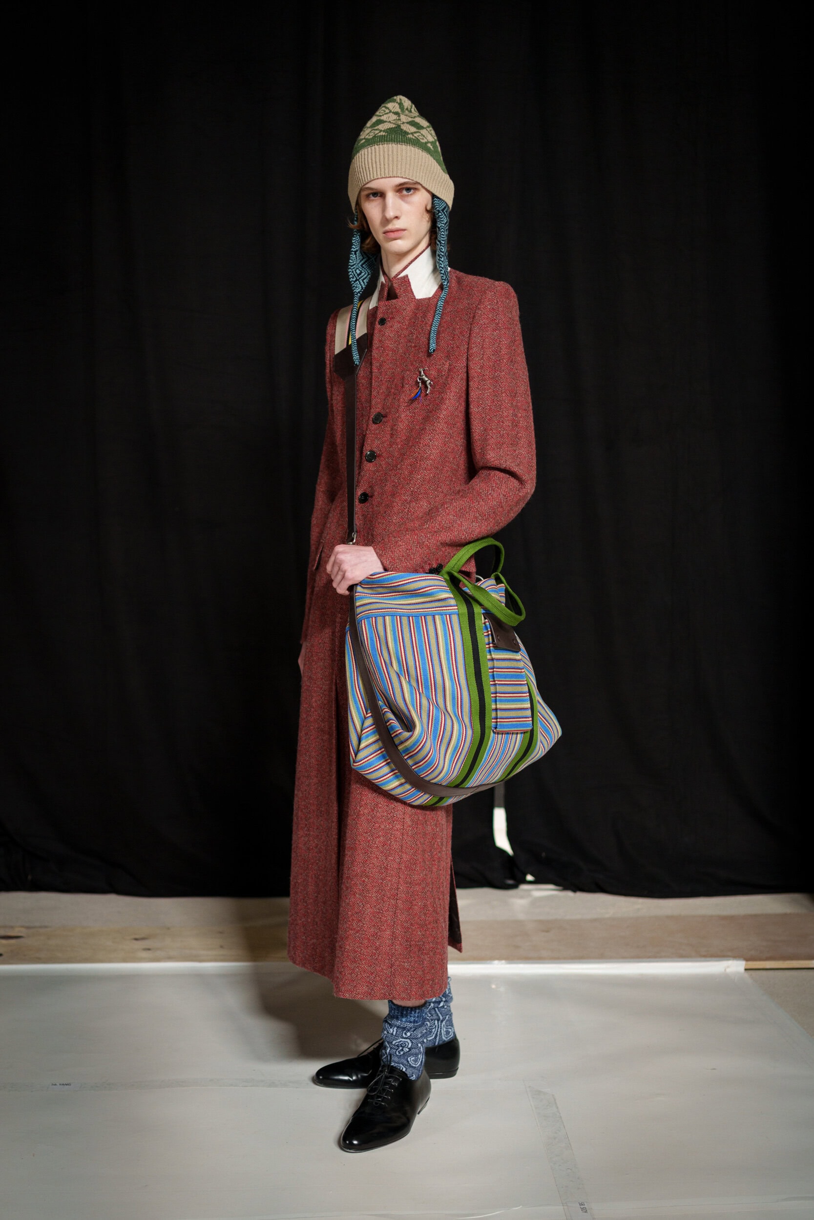 Dries Van Noten Fall 2026 Men’s Fashion Show Backstage