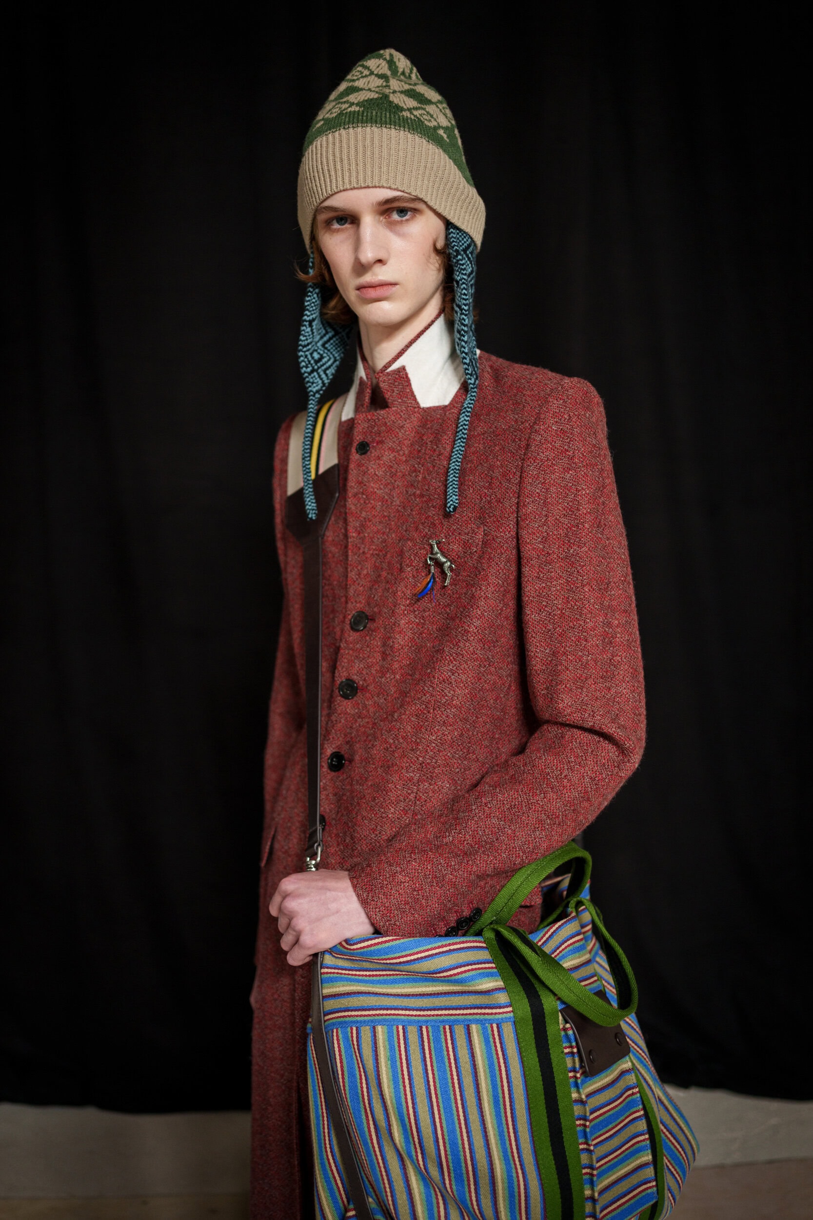 Dries Van Noten Fall 2026 Men’s Fashion Show Backstage