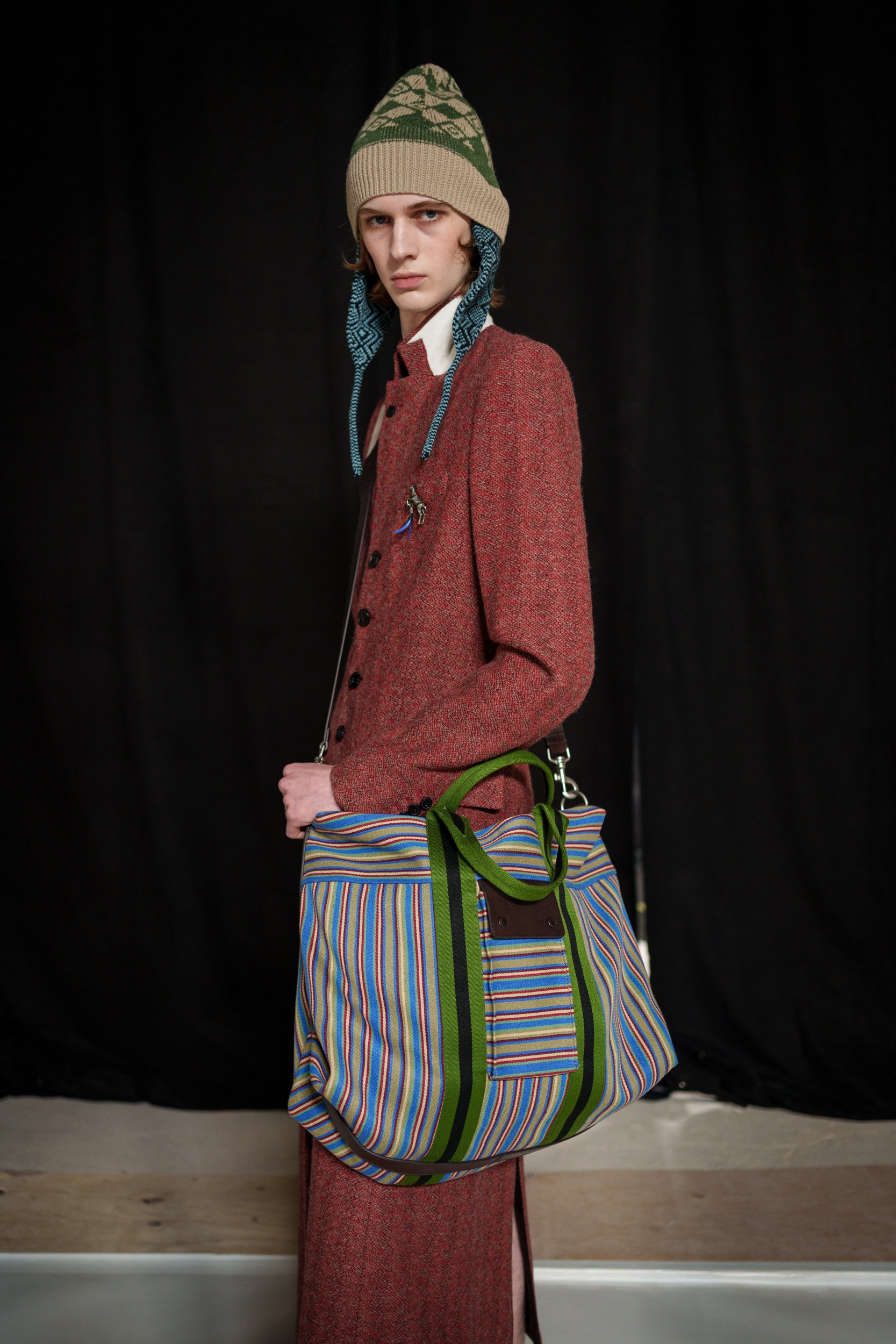 Dries Van Noten Fall 2026 Men’s Fashion Show Backstage