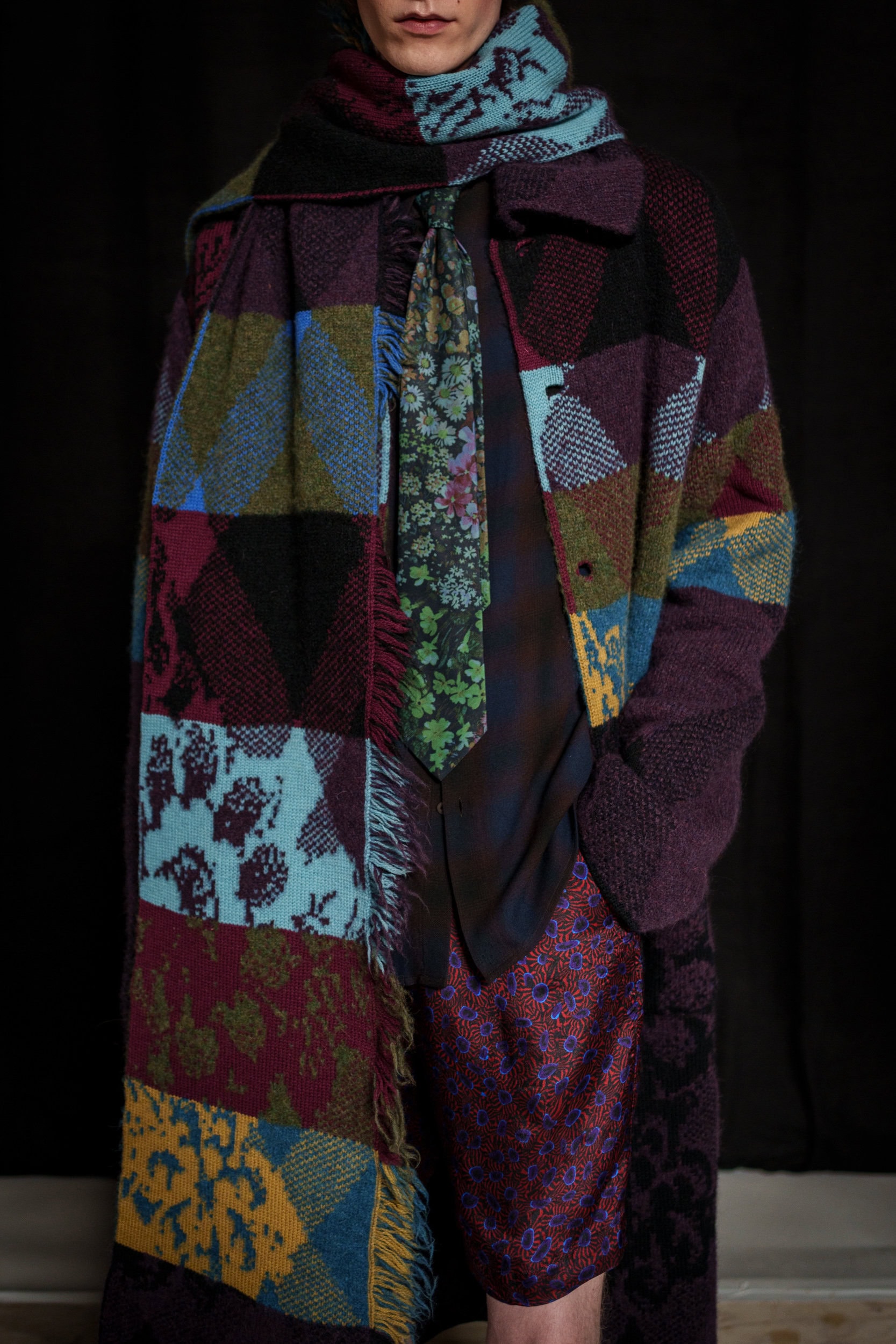 Dries Van Noten Fall 2026 Men’s Fashion Show Backstage