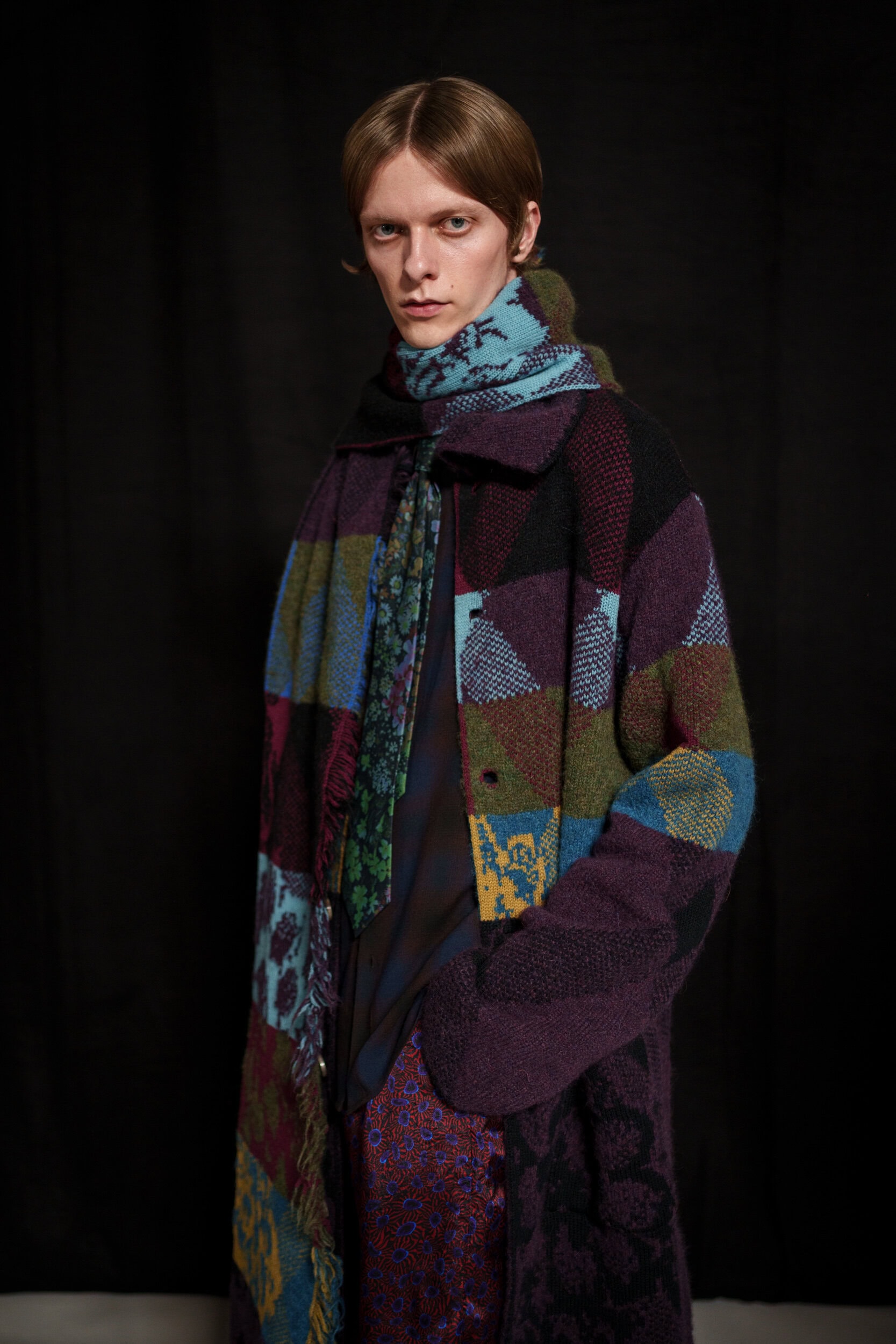Dries Van Noten Fall 2026 Men’s Fashion Show Backstage