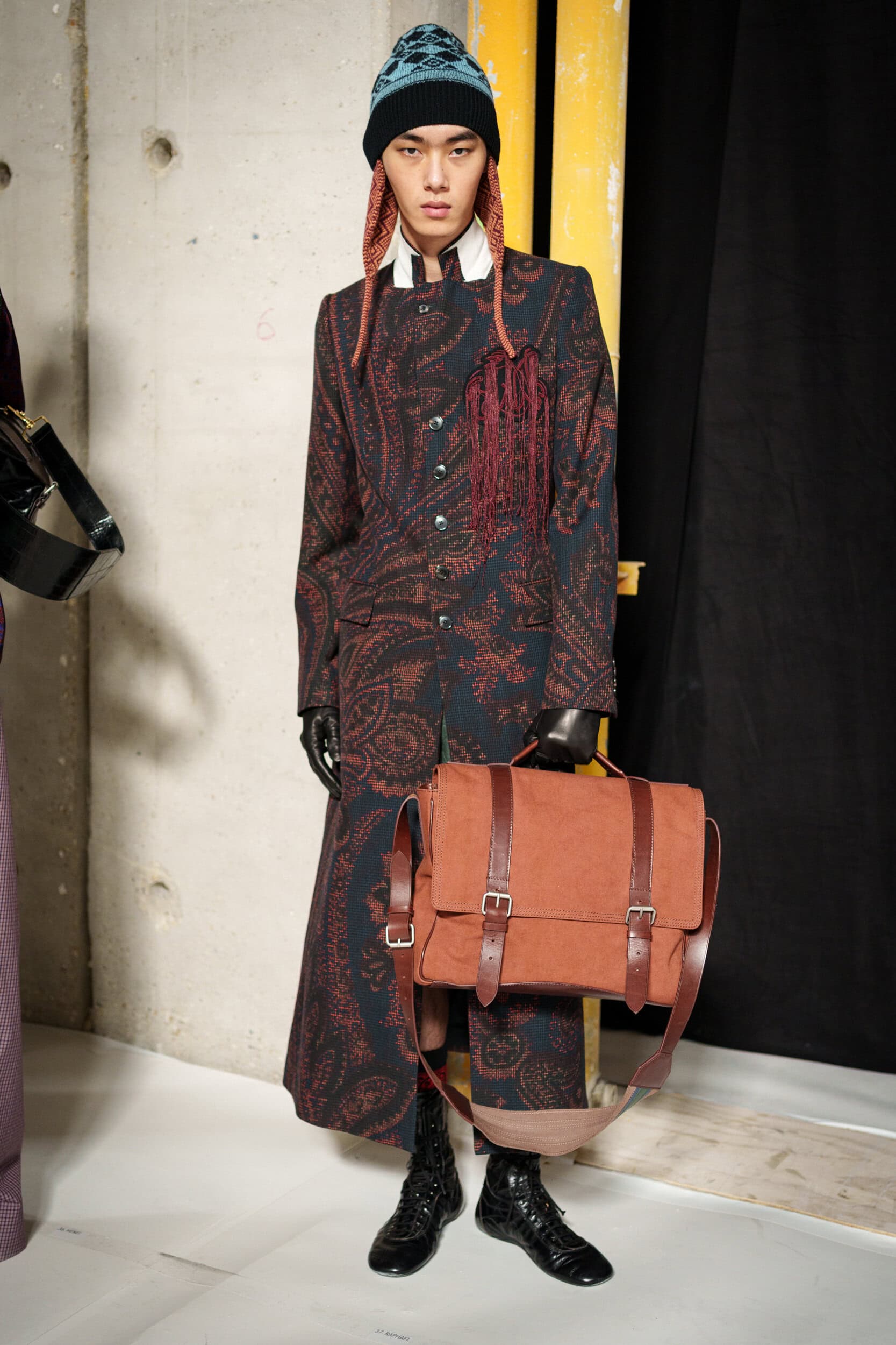 Dries Van Noten Fall 2026 Men’s Fashion Show Backstage