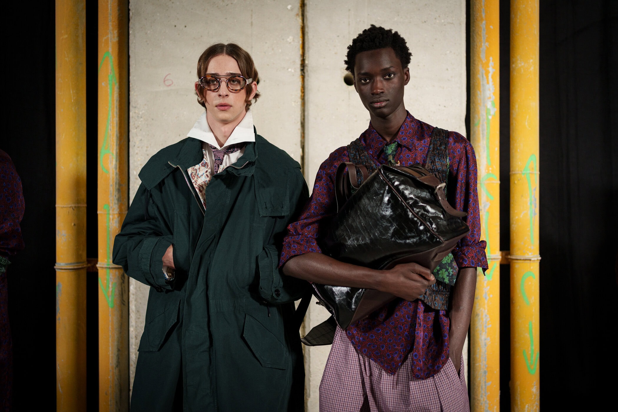 Dries Van Noten Fall 2026 Men’s Fashion Show Backstage