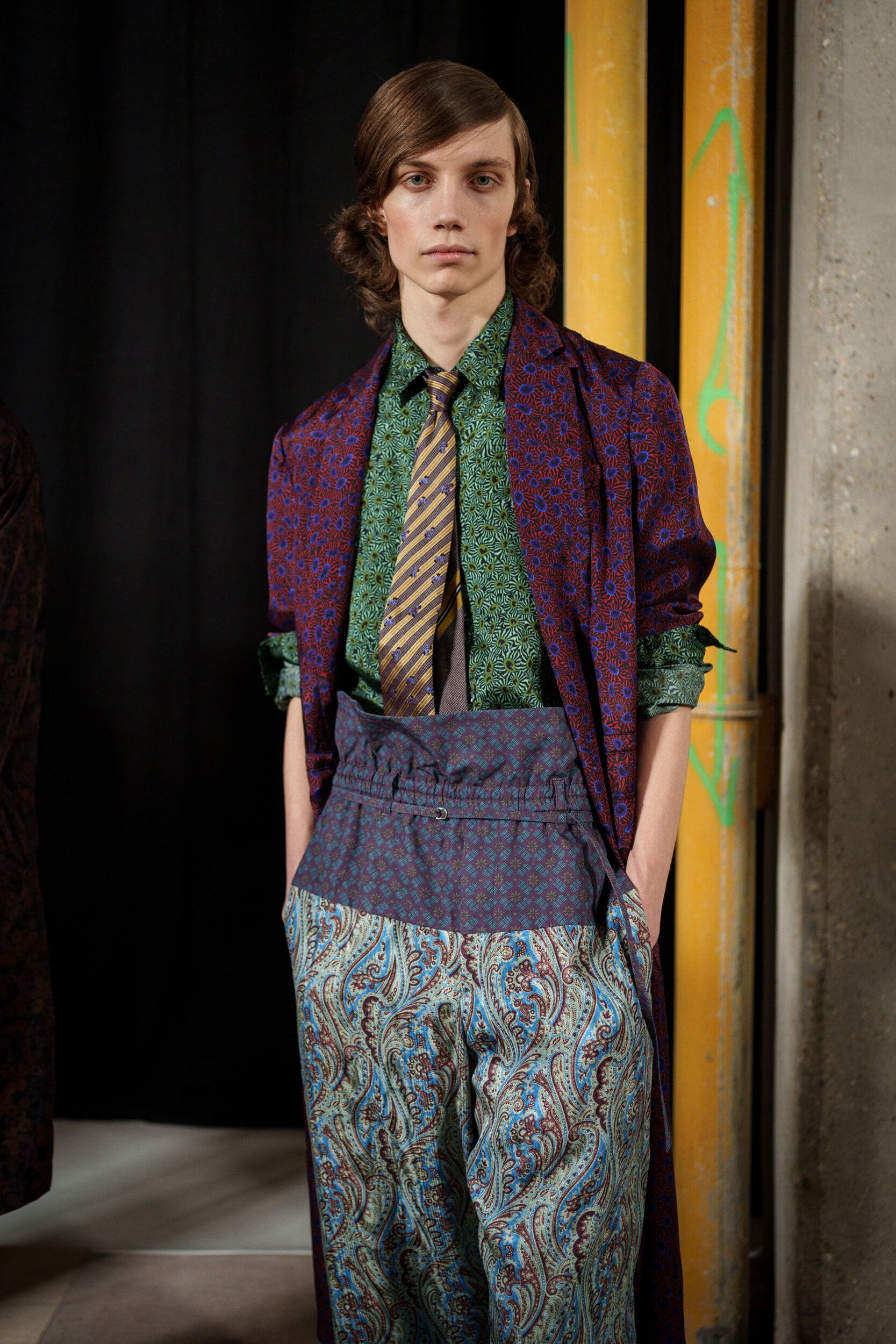 Dries Van Noten Fall 2026 Men’s Fashion Show Backstage