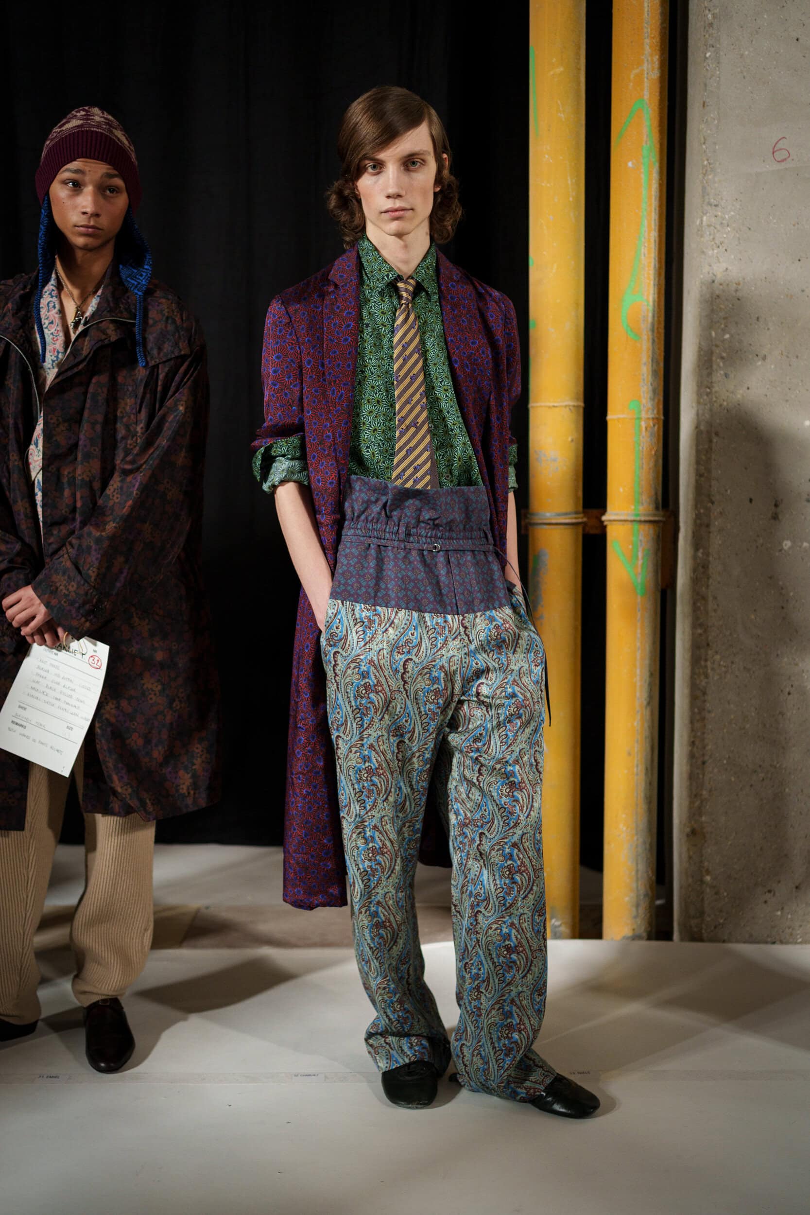Dries Van Noten Fall 2026 Men’s Fashion Show Backstage