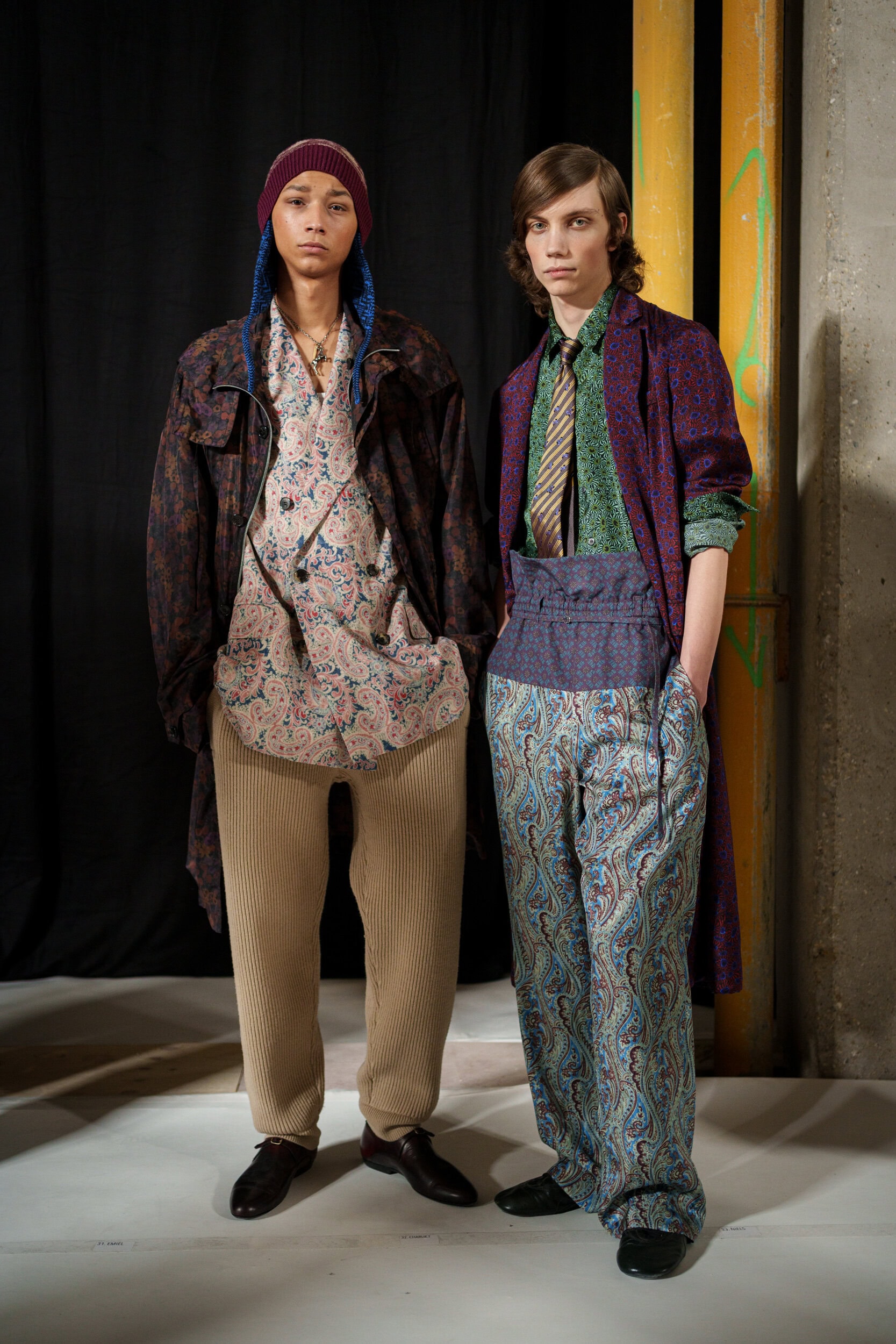 Dries Van Noten Fall 2026 Men’s Fashion Show Backstage