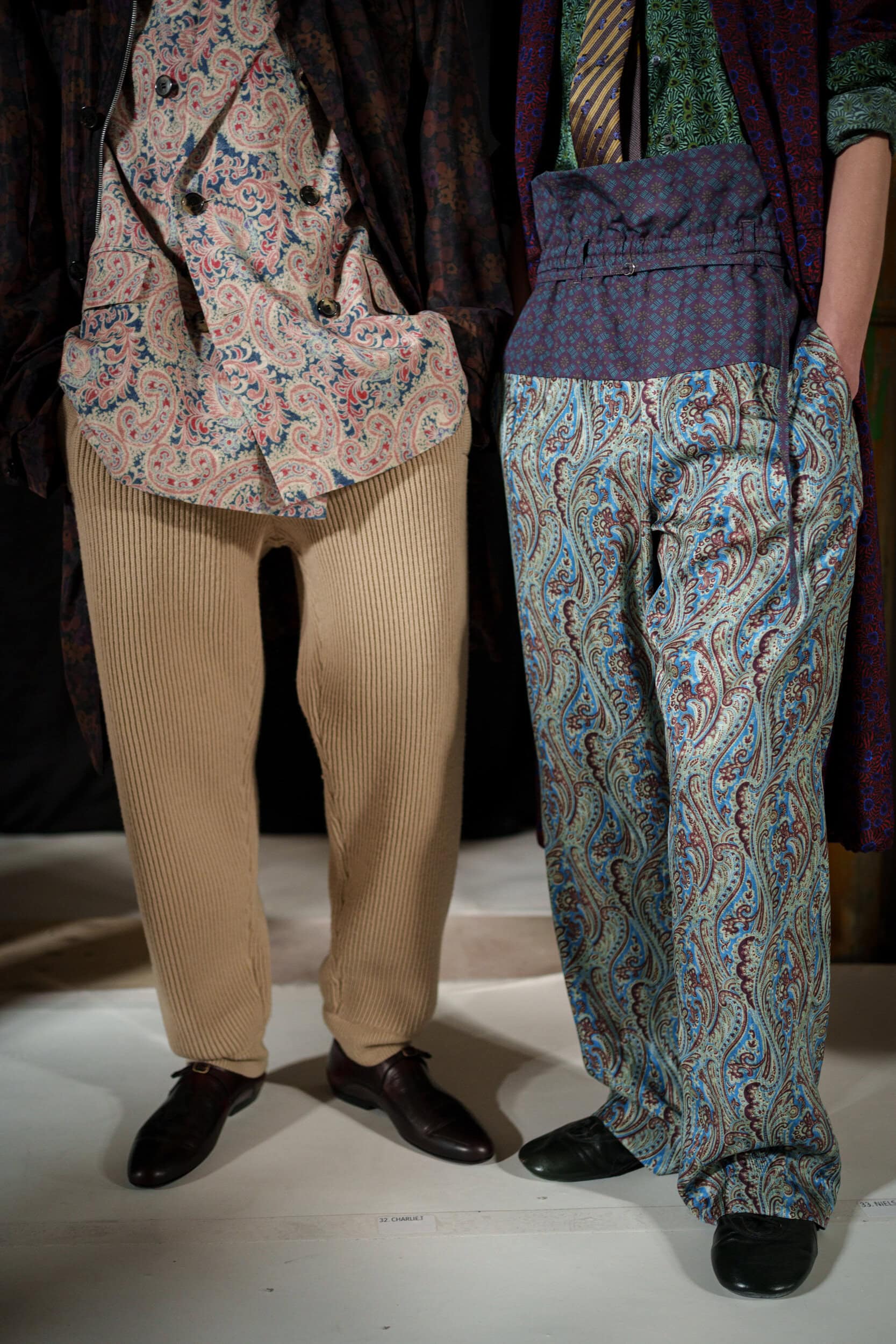 Dries Van Noten Fall 2026 Men’s Fashion Show Backstage