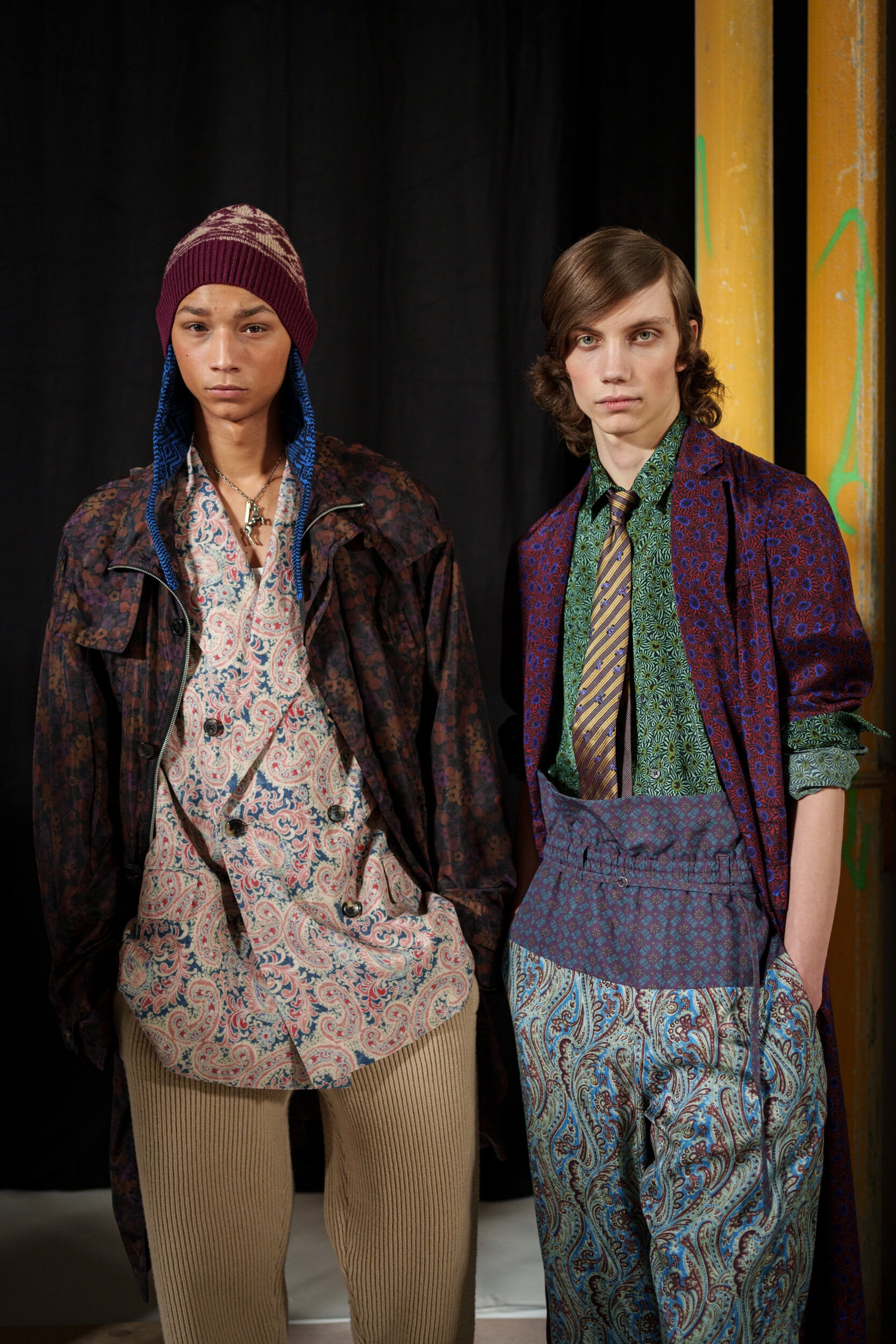 Dries Van Noten Fall 2026 Men’s Fashion Show Backstage