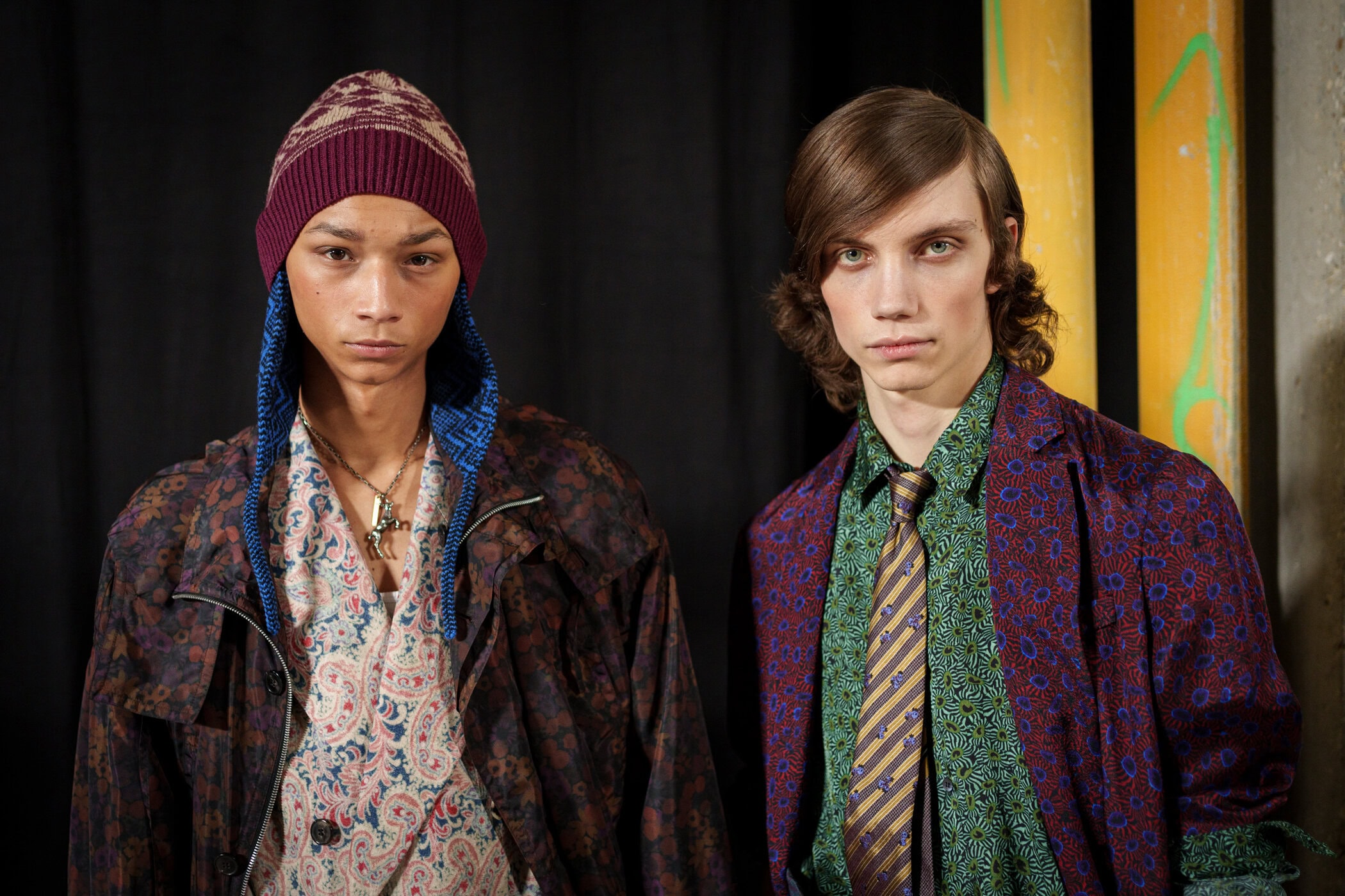 Dries Van Noten Fall 2026 Men’s Fashion Show Backstage
