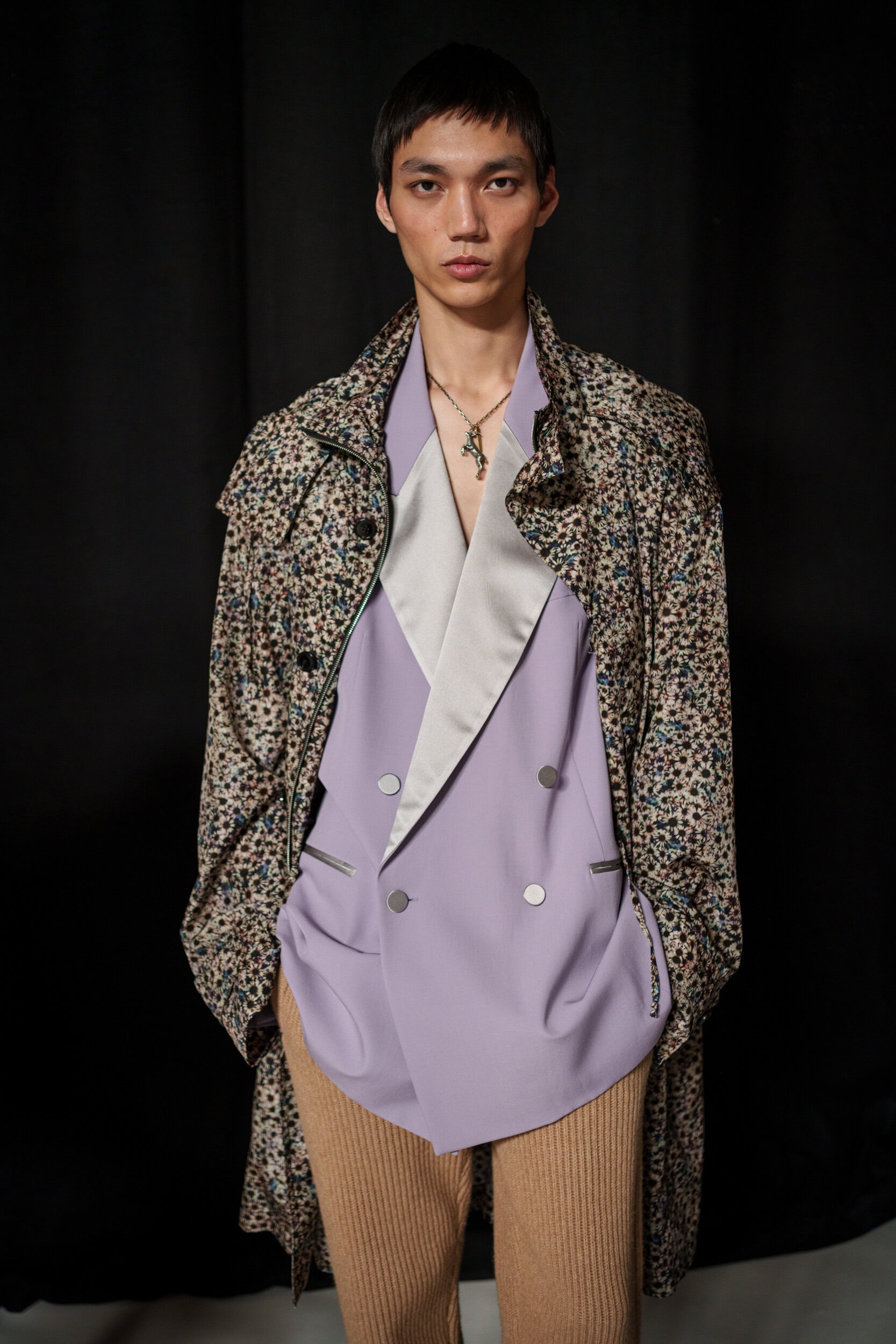 Dries Van Noten Fall 2026 Men’s Fashion Show Backstage