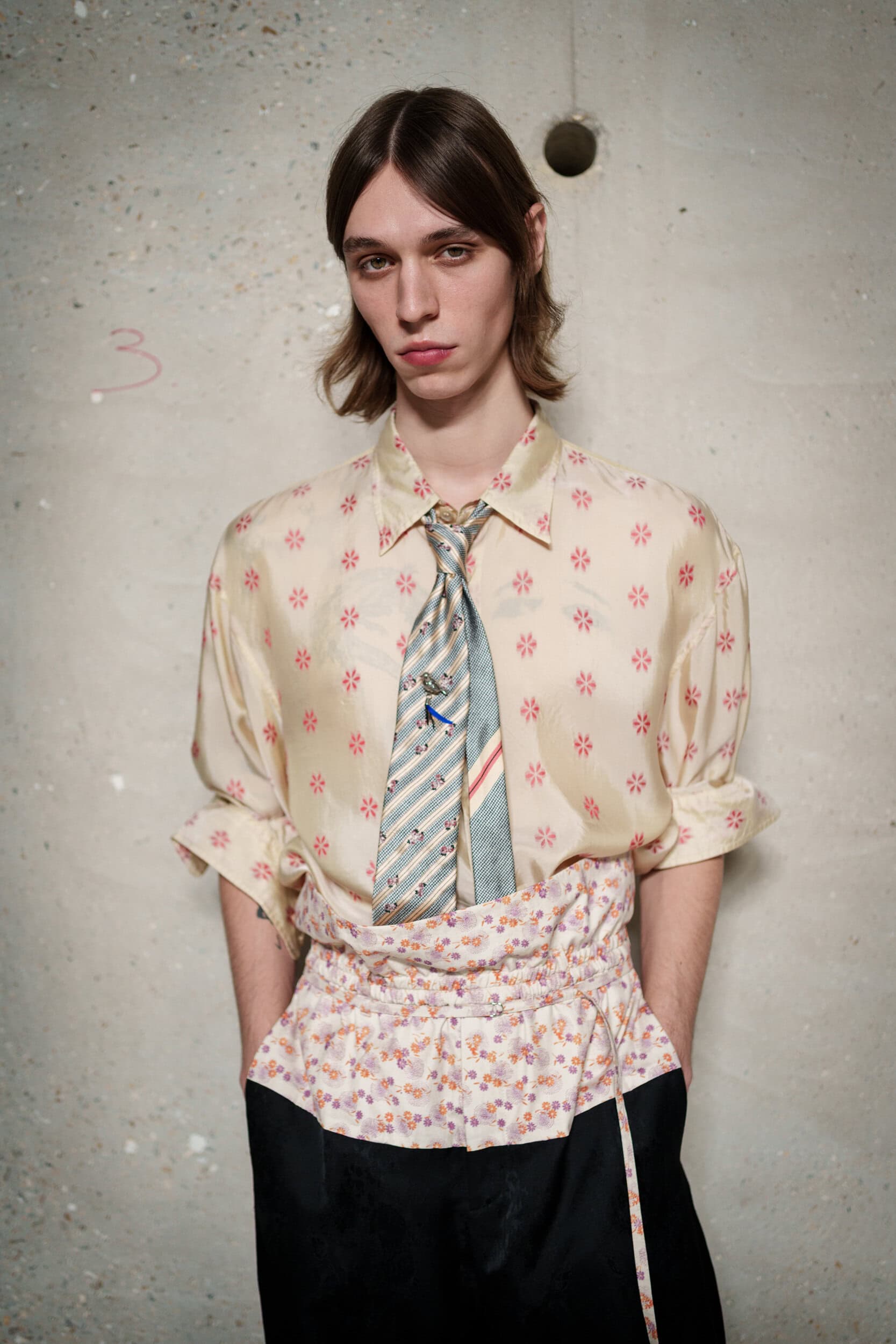 Dries Van Noten Fall 2026 Men’s Fashion Show Backstage